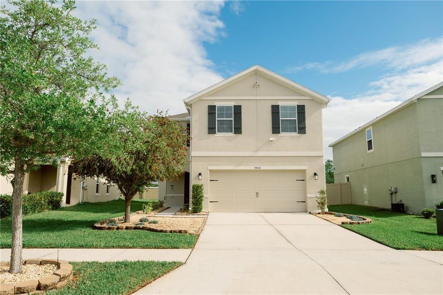 Welcome to this beautifully maintained 2017 two-story home located in the highly sought-after Epperson Ranch, Florida’s first Metro Lagoon community, where everyday living feels like a coastal getaway.

As you step inside, you’re greeted by a spacious open-concept layout designed for both comfort and entertaining. The expansive living area flows seamlessly into the dining space and a well-appointed kitchen that overlooks it all. This home is perfect for hosting gatherings or enjoying family time.

Upstairs, you’ll find all four generously sized bedrooms, offering privacy and functionality. The primary suite serves as a relaxing retreat, featuring an ensuite bathroom complete with a standalone shower, a walk-in closet, and additional storage space. The remaining bedrooms are equally spacious, each equipped with built-in closets to accommodate your needs.

With its thoughtful layout, ample storage, and access to the unique lagoon lifestyle, this home offers the perfect blend of modern living and resort-style amenities. Don’t miss your opportunity to make this exceptional property your own.
