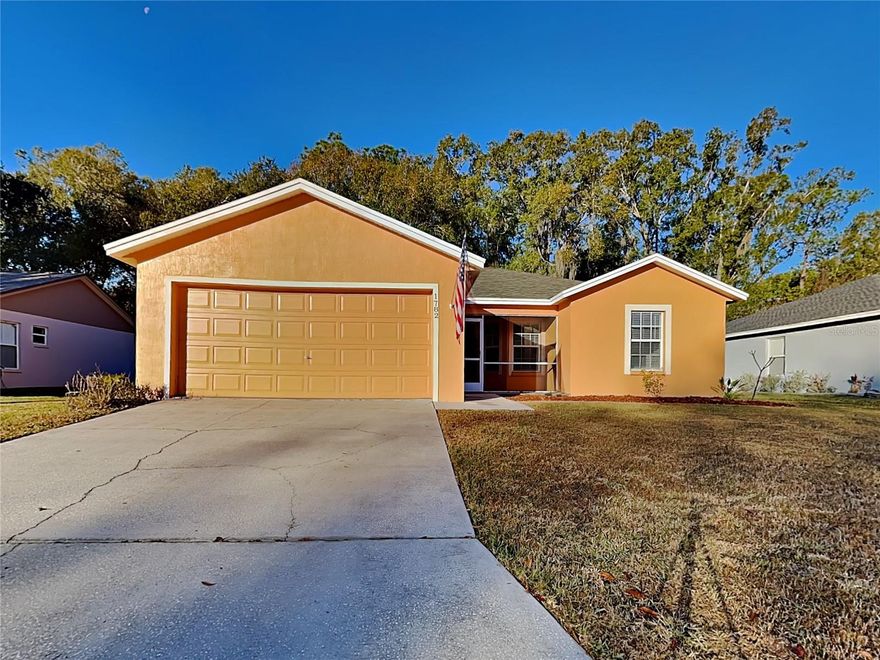 Take a look at this beautiful home, Clean and Move-In Ready, featuring 3 bedrooms, 2 bathrooms, 2 car garage and approximately 1,229 heated square feet. Enjoy the freedom of a virtually maintenance free lifestyle while residing in a great community. Smart Home Tech - $21.95/mo; Washer/Dryer - $35/mo; High Speed Cable/Internet (if applicable by 3rd Party user) $55/mo; Renters insurance reqrd, Pool service (if applicable) is $150/mo, Septic System (if applicable)- $35/mo; Admin Fee - $150 after lease is generated. Applications are First Come First Serve basis. Variable Rent Option – go to “Apply” on website and select Term for monthly rental options. This home is professionally managed and maintained by Owner. You deserve single family rental living at its best!