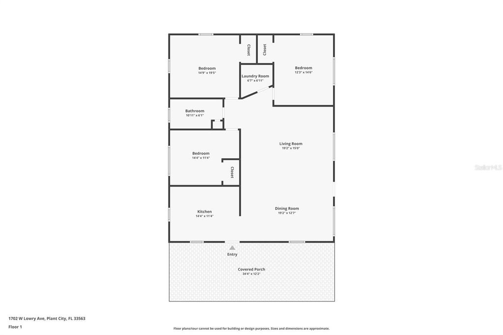 Photo of 1702 W Lowry Avenue, Plant City, FL 33563 (MLS # TB8478143)