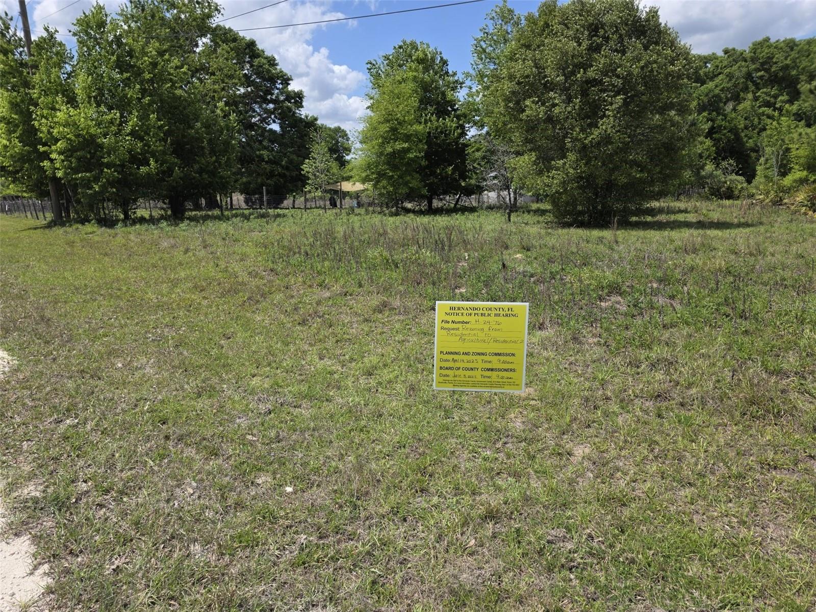 RIDGE MANOR ESTATE - Land