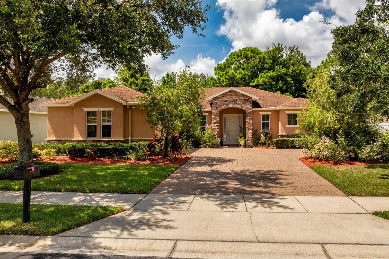 You have just found >> The Best Value Home in this Premier Gated Community of “OVIEDO FOREST”. This well-maintained single-story home sits on a “¼ Acre Lot” backing up to a private Conservation Area. Featuring an open split floor plan with 3 Bedrooms, 2 Baths, a spacious living room, separate dining area and a separate dinette area, wood floors, tray ceilings and crown molding. Enjoy an open kitchen with 42" wood cabinetry, granite countertops, breakfast bar, with a view of your private back yard and conservation area to watch wildlife or deer passing thru. Your Primary Suite includes an additional sitting room, study, office, or workout area and comes with a huge Closet 10 ft x 9 ft. Your Primary Spa Bath is 15 ft x 10 ft with dual vanity, spa tub, very large walk-in shower, linen closet and toilet closet. On the opposite side of the home are your 2 additional guest/family bedrooms and full bath. (1 guest bedroom is a large 17 ft x 11.5 ft) Sliding doors from the living room and dinette area opens to a screened lanai overlooking your private backyard and lush Conservation area. This home features an oversized 2-car garage and water softener. Located in the highly rated Seminole School District, close to UCF, Research Pkwy, Oviedo On The Park, Restaurants, Shopping and easy access to 417/Colonial to commute downtown Orlando and surrounding areas, Beaches and nearby Seminole Trail.