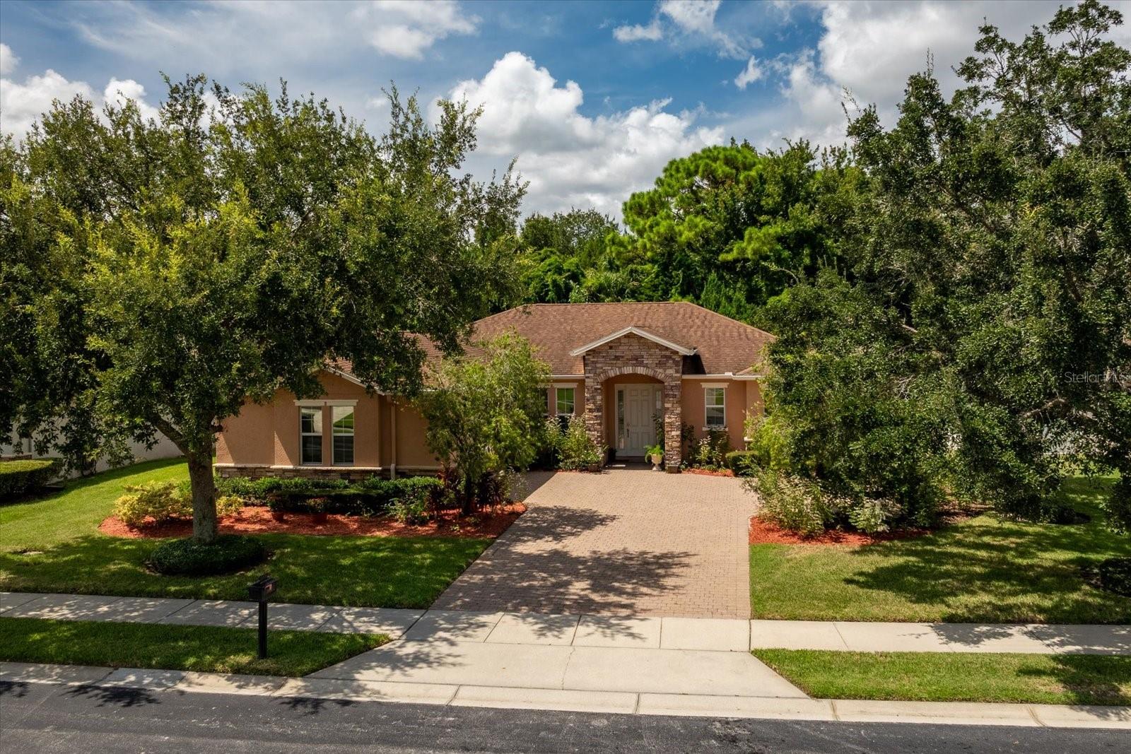 You have just found >> The Best Value Home in this Premier Gated Community of “OVIEDO FOREST”. This well-maintained single-story home sits on a “¼ Acre Lot” backing up to a private Conservation Area. Featuring an open split floor plan with 3 Bedrooms, 2 Baths, a spacious living room, separate dining area and a separate dinette area, wood floors, tray ceilings and crown molding. Enjoy an open kitchen with 42" wood cabinetry, granite countertops, breakfast bar, with a view of your private back yard and conservation area to watch wildlife or deer passing thru. Your Primary Suite includes an additional sitting room, study, office, or workout area and comes with a huge Closet 10 ft x 9 ft. Your Primary Spa Bath is 15 ft x 10 ft with dual vanity, spa tub, very large walk-in shower, linen closet and toilet closet. On the opposite side of the home are your 2 additional guest/family bedrooms and full bath. (1 guest bedroom is a large 17 ft x 11.5 ft) Sliding doors from the living room and dinette area opens to a screened lanai overlooking your private backyard and lush Conservation area. This home features an oversized 2-car garage and water softener. Located in the highly rated Seminole School District, close to UCF, Research Pkwy, Oviedo On The Park, Restaurants, Shopping and easy access to 417/Colonial to commute downtown Orlando and surrounding areas, Beaches and nearby Seminole Trail. video & photos at > https://imaginethatpics.com/861-Bighorn-St