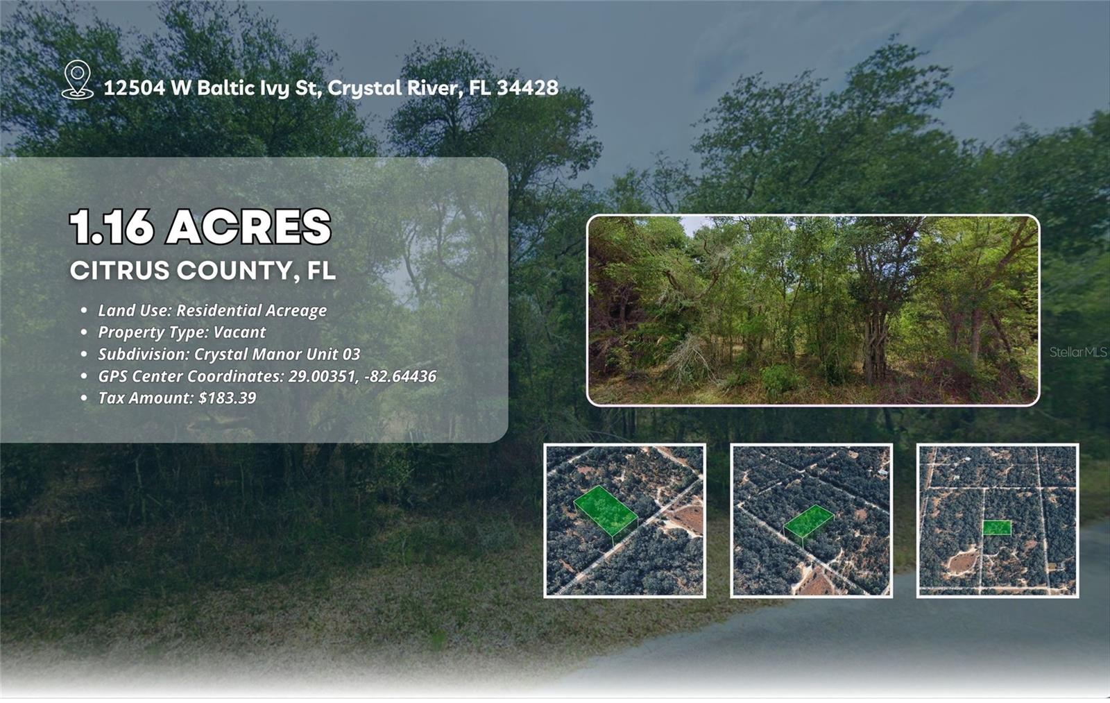 CRYSTAL MANOR UNIT 03 - Land