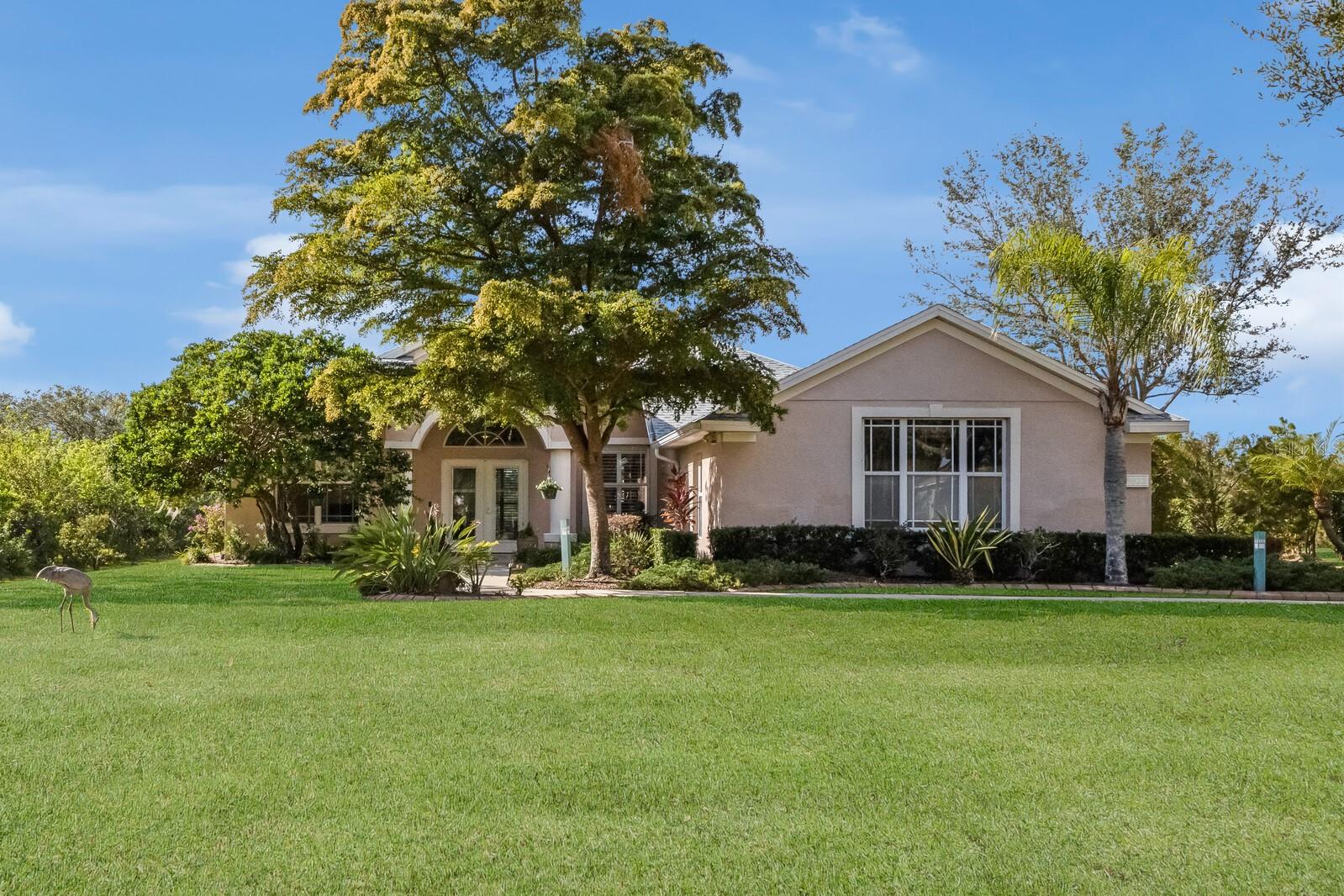Discover the perfect blend of comfort and outdoor living in this stunning 2,319 SqFt home, offering 4 bedrooms, an office with a closet, and 3 bathrooms. Set on a private and spacious 1.02-acre lot, the home backs to preserve on the left and behind, providing rare privacy, peaceful views, and plenty of room for outdoor activities. This pet-friendly property is ideal for furry companions, with a large yard and access to miles of walking trails throughout the community. The expansive lot and thoughtful layout make this home ideal for any lifestyle—whether you're seeking quiet relaxation, entertaining, or space to grow. Rent includes weekly pool service, lawn care, and a home warranty provided by the homeowner for added peace of mind! The outdoor area is an entertainer’s dream, featuring a summer kitchen with granite countertops, an oversized Kamado grill, and a remote-controlled roof for all-weather enjoyment. A retractable awning provides shade over the lanai, while the resurfaced pool and waterfall create a serene retreat within the screened-in paver deck. Inside, the open-concept layout is designed for seamless indoor/outdoor living, with soaring 12-foot ceilings in the great room enhancing the airy feel. At the heart of the home is a chef’s kitchen with high-end appliances, a reverse osmosis system, over 12 feet of granite counters with seating for six, lighted upper cabinets, and a spacious pantry with tall pullout shelves—combining style and functionality. All bathrooms have been updated with modern finishes, including the luxurious master suite featuring a glass tile shower, floating double-sink vanity, large soaking tub, and rain showerhead. The owner’s suite also boasts two oversized, custom walk-in closets with built-in organization—offering storage that makes getting ready feel like a daily indulgence, along with a generous linen closet for added function. Custom plantation shutters accent the master bedroom, great room, kitchen, and dining room. The entire interior was freshly painted in 2024, and a brand-new roof was installed in November 2023. Located in the highly sought-after Panther Ridge community, you’ll enjoy estate-style living with 15 miles of trails, parks, playgrounds, and sports courts—all just minutes from Lakewood Ranch shopping and dining. Please note: two bays of the three-car garage will be available for tenant use, while the owner’s car will remain in the third bay. An armoire will be located in the entrance. The storage shed will be locked and inaccessible to tenants. Tenants shall not be liable for these items. This home stands out for its unique mix of space, privacy, and versatility in a location that supports any lifestyle—indoors and out.