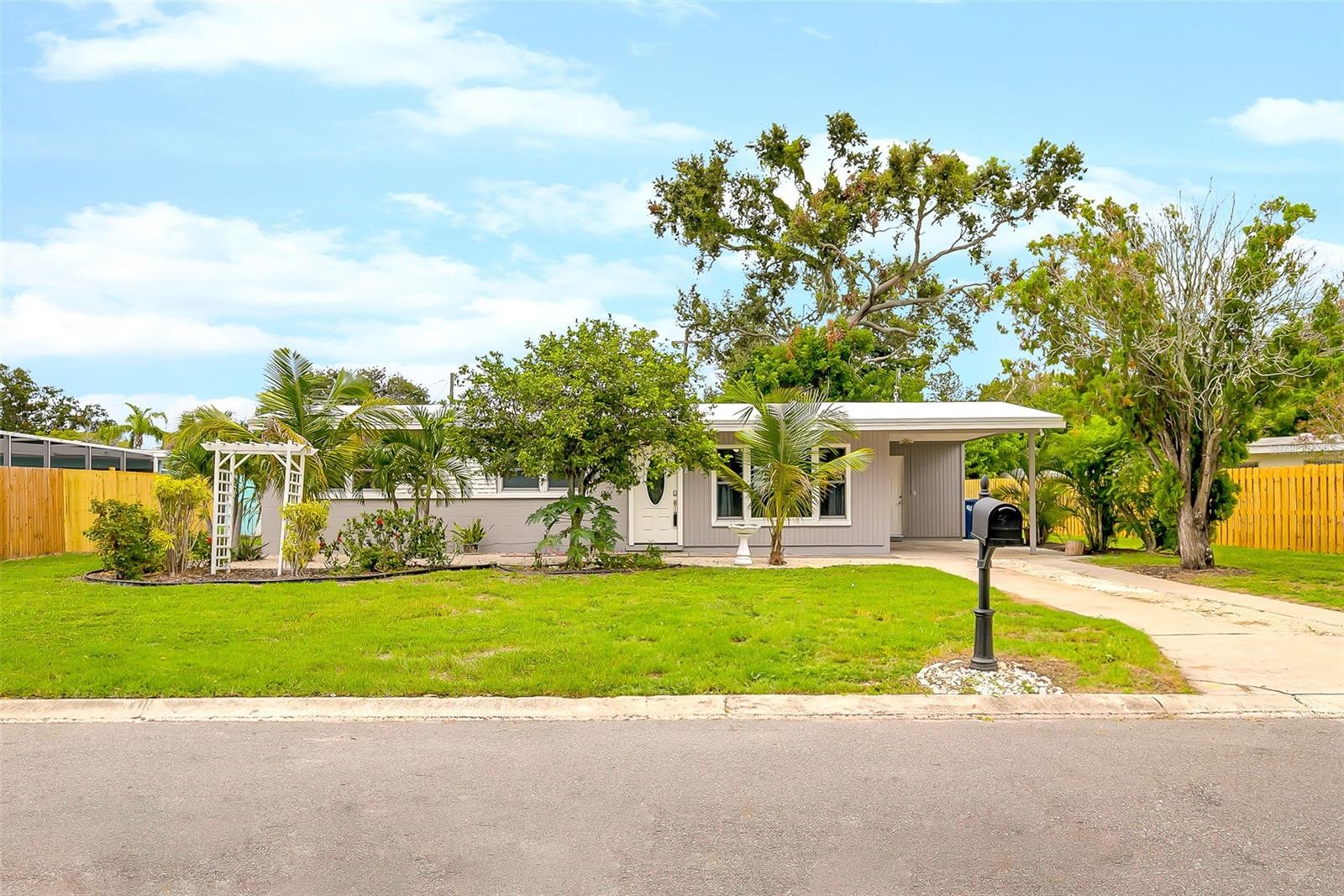 One or more photo(s) has been virtually staged. Welcome to this beautifully updated home in the heart of Bradenton!
This move-in ready 3-bedroom, 2-bath home features a modern open-concept layout with a fully renovated kitchen showcasing stainless steel appliances, granite-style countertops, white shaker cabinets, and a stylish backsplash. The spacious living area flows seamlessly with abundant natural light, making it perfect for entertaining or relaxing.
Enjoy the versatile Florida room with panoramic windows overlooking the oversized fenced backyard a perfect space for gatherings, a play area, or even a future pool. The home sits on a large lot and includes a storage shed for added convenience.