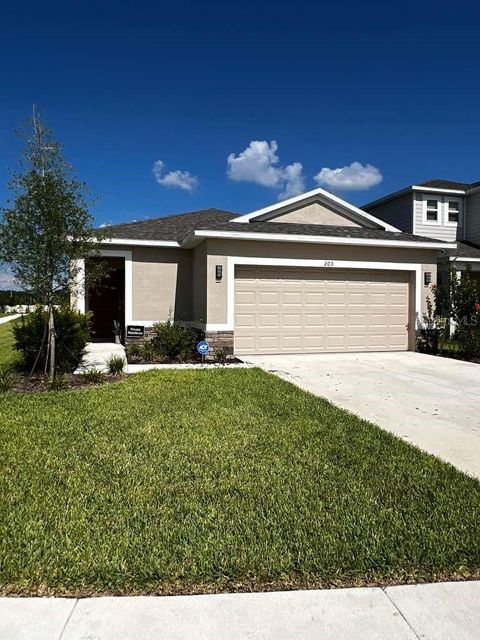 Photo of 205 Acorn Road, Haines City, FL 33844 (MLS # O6379483)