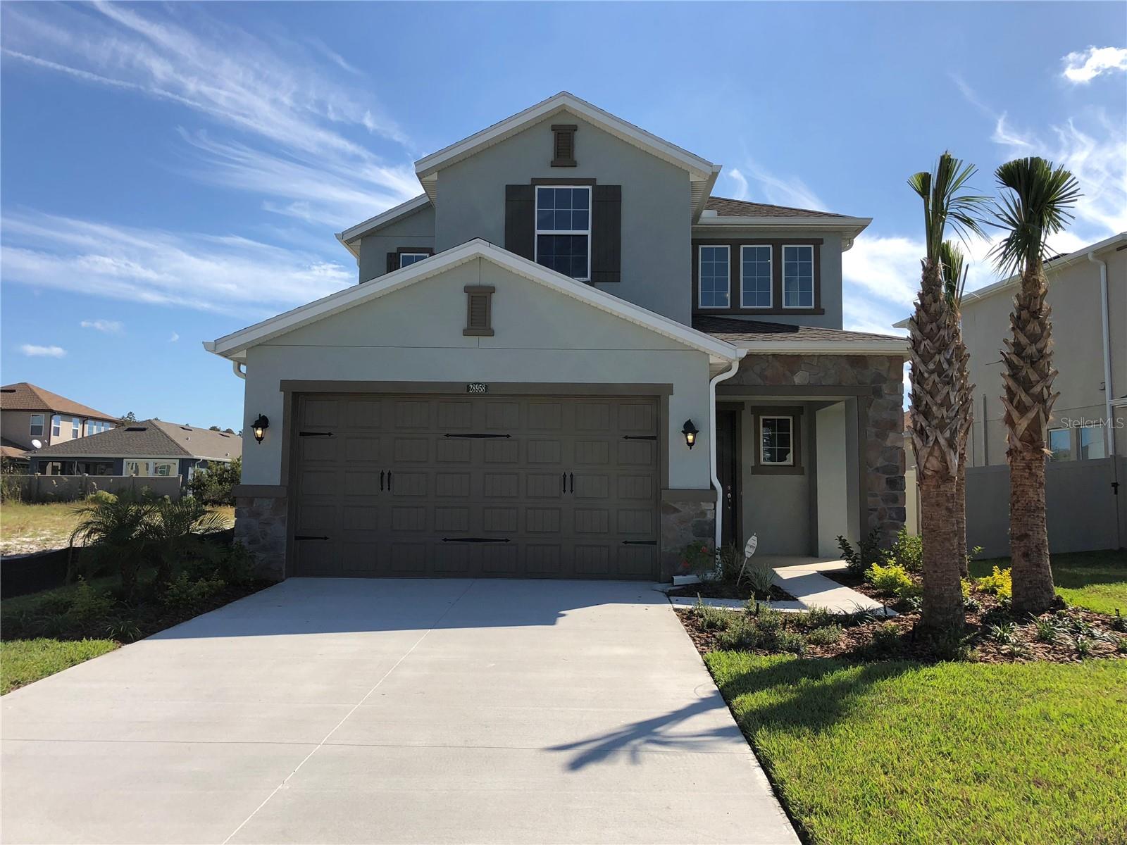 Welcome to 28958 Trevi Place, a stunning 4-bedroom, 3-bathroom home located in the highly sought-after Estancia at Wiregrass community in Wesley Chapel. Situated on a quiet cul-de-sac, this like-new two-story home offers a spacious, thoughtfully designed layout with stylish upgrades throughout. Step inside to find a grand entryway featuring a beautiful staircase with dual landings and a crisp white banister. To the left, youll find a full guest bedroom and bathroom, ideal for visitors or a home office. The main living area is open and airy, with neutral grey walls, white trim, and tiled floors that flow seamlessly through the space. The living room opens to a large sliding door with views of the backyard, making it perfect for both everyday living and entertaining. The chefs kitchen features granite countertops, stainless steel appliances, a side-by-side refrigerator with ice maker, built-in microwave, dishwasher, stove, and ample cabinetry for storage. Upstairs, youll find a spacious owners suite with a luxurious en-suite bathroom featuring granite countertops, dual shower heads, and a large walk-in closet. Two additional bedrooms are well-sized, and a generous upstairs common area provides space for a lounge, playroom, or study area. The walk-in laundry room includes a brand-new washer and dryer for added convenience. Located in the beautiful Estancia community, residents enjoy access to resort-style amenities including a clubhouse, fitness center, resort pool with waterslide, playground, tennis courts, and scenic walking trails. Just minutes from The Shops at Wiregrass, top-rated schools, restaurants, and major highways, this home offers the perfect blend of comfort, luxury, and convenience. Dont miss your chance to live in one of Wesley Chapels premier neighborhoods schedule your tour today!
$75 App Fee/Adult, $300 Non-Refundable Pet Fee Per Pet, Security Deposit Equal to One Month's Rent, $75 Tenant Annual Processing Fee Per Household After Acceptance, Renters Insurance Required.