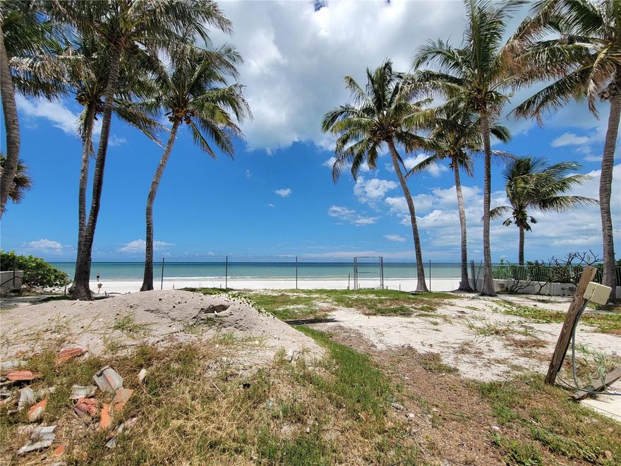 Gulf front parcel located in Belleair Shore.  Exceptional Gulf front parcel of land on Belleair Shore! Approximately 82 x 240 ft. with breathtaking views of the Gulf of Mexico.