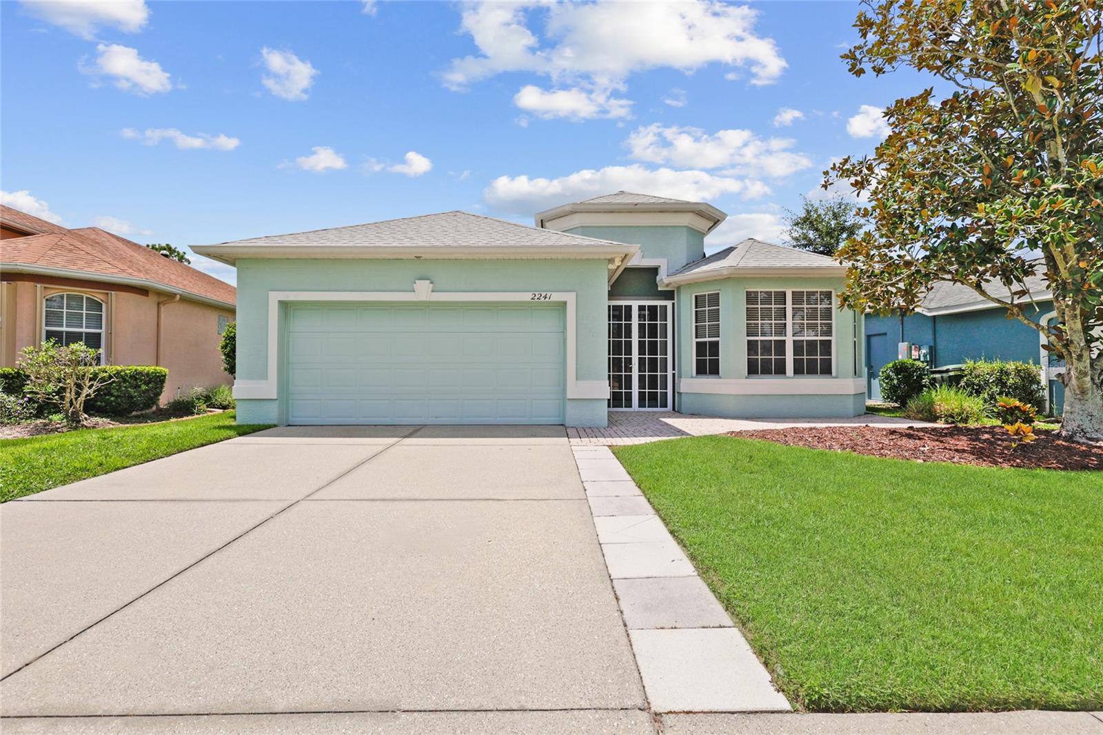Very nice and spacious home located in a desirable community. The quarterly HOA fee includes access to a large heated pool, tennis courts, pickleball, basketball, fitness center, billiard room, playground, and hot tub.
This residence offers 3 bedrooms, 2 full baths, a large den, and a private built-in pool with paver surround. Enjoy peaceful pond views, abundant birdlife, and stunning sunsets. Inside, the family room features a tray ceiling, while the living/dining area is enhanced by three high translucent windows that fill the space with natural light.
The primary suite includes two walk-in closets, an en suite bath, and pocket slider doors opening to the pool and lanai. Conveniently located near shopping, dining, entertainment, sports facilities, numerous golf courses, and the world-renowned beaches of Southwest Florida.
Don’t miss the opportunity to own your piece of paradise!