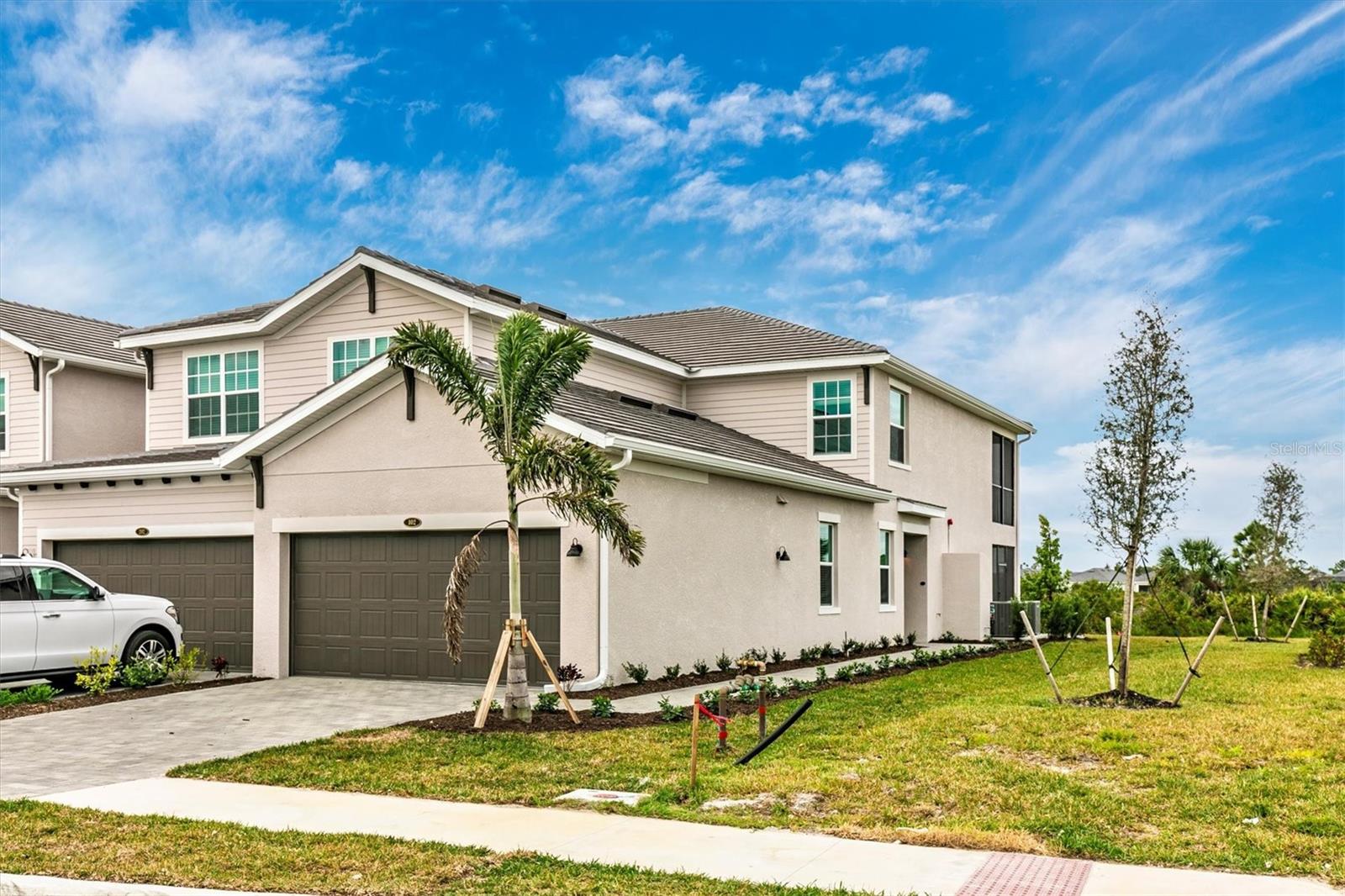 Welcome to this stunning 3-bedroom, 2-bathroom condo located within a prestigious, gated golf course country club community in Wellen Park. Offering the perfect blend of luxury, convenience, and privacy, this home features an open-concept layout with spacious living areas, modern finishes, and ample natural light throughout. The well-appointed kitchen includes stainless steel appliances, quartz countertops, and plenty of cabinet space that supplies everything you need to make this home for a month or longer. Large bedrooms, king in primary suite, queen in second bedroom and queen over single bunk beds in 3rd bedroom. All linens and towels provided as well as beach chairs and all of the comforts you need at home.
Enjoy the tranquility of a private, resort-style lifestyle with access to world-class amenities including golf, tennis, pickleball, bocci, and more. This condo also boasts a 2-car garage, providing ample storage and ease of access. Perfectly situated in a prime location, you’ll be close to shopping, dining, and entertainment. Close to several of Southwest Floridas beautiful beaches or head downtown Wellen Park for lots of restaurant choices and local nightly entertainment! This brand new unit is available still for this season!