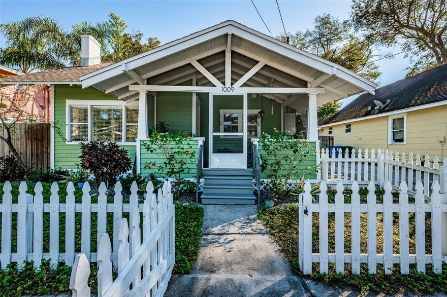 Now is your chance to live in the highly sought-after Historic Uptown neighborhood! Just a few blocks from Crescent Lake and surrounded by top-rated restaurants, coffee shops, and local favorites, this location truly puts everything at your fingertips—plus you’re only minutes from downtown. This charming home offers three bedrooms and 1.5 bathrooms, with both the front and back yards fully fenced. The outdoor space is a standout, featuring a built-in gas grill, spacious deck, low-maintenance astroturf, and a storage shed. You’ll also love the screened-in front porch—an absolute must in a neighborhood known for its monthly porch parties. Inside, the beautifully renovated kitchen includes a large island, making meal prep and entertaining effortless. Up to two pets are welcome, and a washer and dryer are included for your convenience.