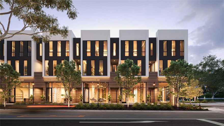 Pre-Construction. To be built. Introducing Orange One! Downtown Sarasota and the Rosemary District’s newest and brightest shining star, Orange One is a 30-unit mixed-use development in the red-hot Rosemary District. Ten three-story condominium residences, alongside 10 retail condominium spaces. Plus, another 10 three-story townhouses meander along 4th St. Why lease when you can own your own retail unit for under $400,000? These spacious, 799-square-foot retail spaces are lining the sidewalks of North Orange Ave. Three different floor plans are available. These are "gray boxes," meaning you get to finish them to your specific needs at your expense. Developers supply floor, wall, and ceiling systems, electric panels, fire sprinklers, and alarm systems, and we also rough in half-baths in each unit. Of course, all exterior glass and door systems are complete and maintained by HOA. Come take advantage and see why the Rosemary district is the place for your retail enterprise. Great traffic is to be expected in a great downtown location. Take a look around the location to see 65 restaurants within five blocks, as well as art galleries, theaters, farmers market, John Ringling Bridge, and Lido Beach all close by. Downtown shopping, culinary delights, and the Sarasota art scene are all at your doorstep. Just a few minutes away is Sarasota Bay and the new 50-acre Bay Sarasota Park, a game changer for everyone who lives, works, and plays in Sarasota. Call today for your private showing.