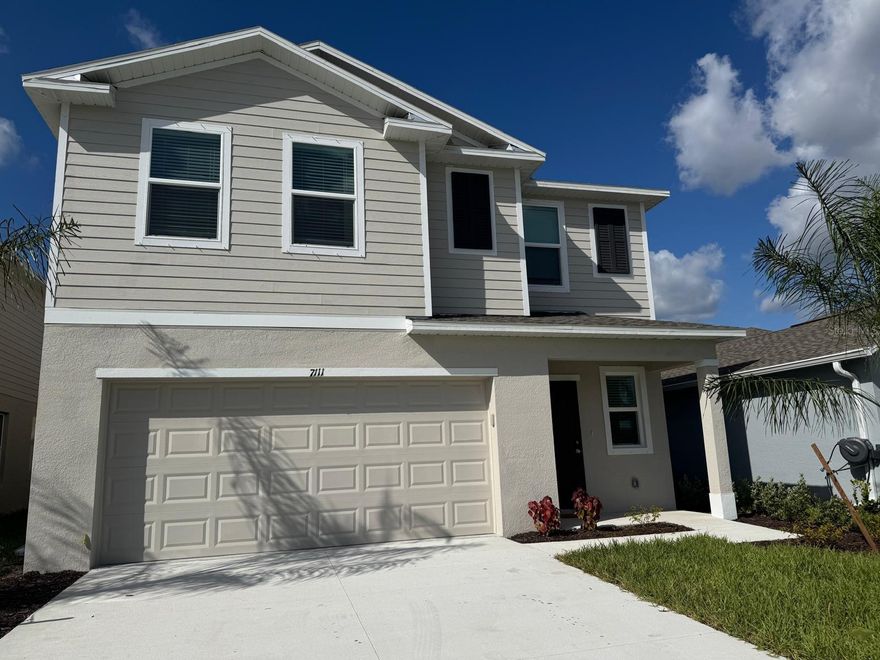 Built in 2025, this brand-new COMPLETED FURNISHED single-family home in the gated community of Pratt’s Preserve offers 5 bedrooms, 2.5 bathrooms, a versatile loft, and 2,112 sq ft of modern living space. The open-concept floor plan features bright interiors, contemporary finishes, and impact-resistant windows for safety and efficiency. Upstairs, the primary suite is accompanied by additional bedrooms and the loft, providing flexible space for an office, study, or media room. Residents benefit from a gated entry and a convenient location just minutes from major shopping centers, Whole Foods, Gulf Coast Hospital, FGCU, and Southwest Florida’s beaches. Easy access to I-75 enhances commuting, and the property is situated within sought-after school zones.