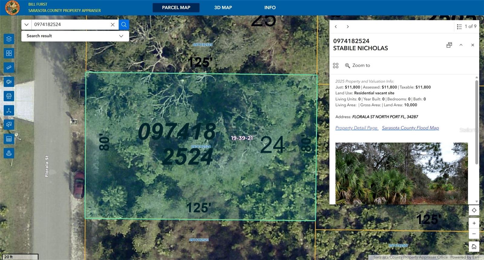 PORT CHARLOTTE SUB 37 - Land