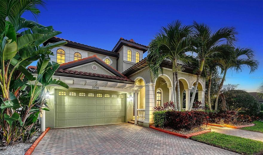 Welcome to one of the most distinctive homes in The Residences at University Groves — a builder’s model home thoughtfully designed with upgraded finishes and architectural details rarely found in comparable homes. Offering nearly 3,000 square feet of living space, this residence is among the larger homes in the community and showcases the enhanced craftsmanship and design features typically reserved for showcase model properties. Recently freshly painted and meticulously maintained, the home is bright, current, and completely move-in ready.From the moment you enter, the home reveals the design touches that set a model residence apart: soaring ceilings, generous living spaces, and elegant architectural details that create a sense of openness and sophistication. The floor plan flows seamlessly between the main living areas, making the home ideal for both everyday living and entertaining. The kitchen serves as the heart of the home, with abundant cabinetry, generous workspace, and easy connection to the surrounding living and gathering areas. Whether hosting guests or enjoying quiet evenings at home, the layout supports a comfortable Florida lifestyle. The primary suite provides a spacious private retreat, while the additional bedrooms offer flexibility for guests, home offices, or extended family. Each room benefits from the thoughtful design and upgrades typically included in a builder’s model home. Situated on a generous .27-acre homesite, the property offers both space and privacy within a peaceful residential setting. Mature landscaping enhances the outdoor environment, creating an inviting backdrop for enjoying Sarasota’s year-round sunshine. The location offers exceptional convenience, placing residents just minutes from: University Town Center (UTC) shopping and dining, Sarasota-Bradenton International Airport (SRQ), Downtown Sarasota’s cultural district, Lakewood Ranch, World-renowned Gulf Coast beaches. Homes with this level of space, upgraded design, and location in the University corridor are increasingly difficult to find. For buyers seeking a move-in-ready Sarasota home with model-home upgrades and exceptional square footage, this property represents a compelling opportunity