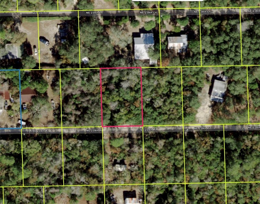 Vacant residential lot located in East Marion, FL. This 0.21-acre parcel offers a great opportunity for those looking to build or invest in a growing area of Marion County. Situated on a quiet street with nearby homes, the property provides a peaceful setting while still being within reasonable distance to Ocala and surrounding areas.

No HOA. Zoned for residential use. Buyer and buyer’s agent are responsible for verifying all information including zoning, land use, utilities, access, and building requirements with the county.