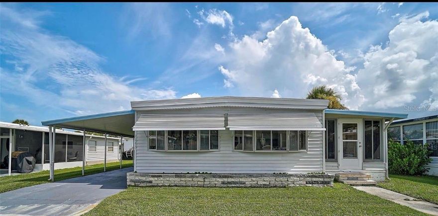 Updated 2-Bed, 2-Bath in Active 55+ Venetian Park Estates New Roof, Low Fees, Only $149,000

Welcome to 2243 Palazza Drive, located in the heart of Venetian Park Estates, one of Sarasota’s most desirable resident-owned 55+ communities.

This fully furnished 2-bedroom, 2-bath double-wide offers 1,113 sq ft of comfortable living space and is temporarily off the market while brand-new luxury vinyl flooring is being installed throughout, giving the home a clean, modern refresh.

Major upgrades already completed include a new roof (2024), updated electrical panel, skylights, and an air-conditioned sunroom for bright, year-round living. Additional features include a spacious walk-in closet, full-size front-load washer and dryer, and a well-maintained kitchen with plenty of storage.

Residents enjoy a heated pool, spa, clubhouse, and an active social calendar with shuffleboard, card games, water aerobics, and community events.

The $175/month HOA fee covers water, sewer, trash, basic cable, lawn care, and all community amenities.

Just minutes to shopping, dining, Legacy Trail, I-75, and Siesta Key Beach.

Price remains $149,000.
New floors. Same great deal.

Reach out for updates and to schedule a showing once flooring is complete.