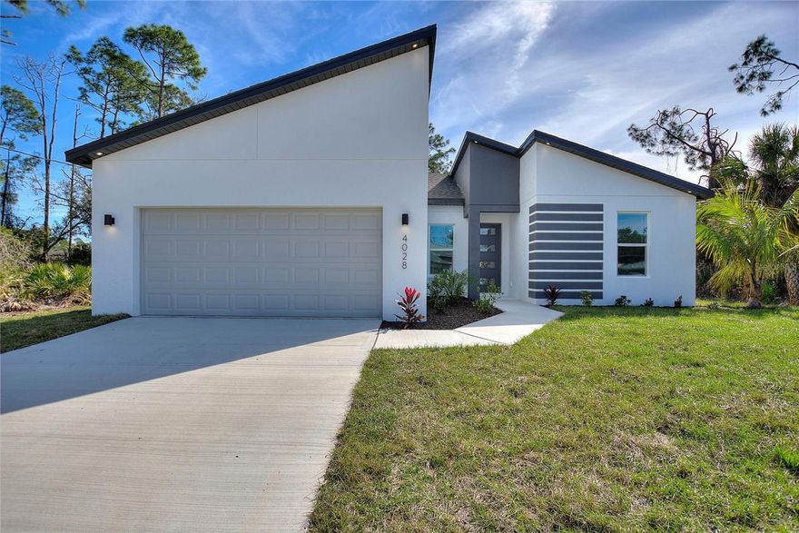 Be one of the first to move into this BRAND NEW HOME, single family home with a 2 car garage and plenty of yard space for you and your family (and pets, if you have them!). This property is brand new and includes unbelievably MODERN finishes and amenities that you will not find at any other rental property! Stainless steel appliances, QUARTZ countertops, 2” blinds, 100% tile flooring throughout, and luxury finishes just to name a few! With the LED lighting and ENERGY EFFICIENT doors & windows package, it is sure to help out your pocket book with utility costs! One-Time - Admin fee:$125, Monthly Fee - Pet fee: $25. YOU WILL NOT FIND A BETTER FEELING HOME FOR YOU AND YOUR FAMILY TO MOVE TO. WE ARE PET FRIENDLY! HURRY UP & APPLY TODAY! (photos may not be exact - only an example of finishes and floor plan)