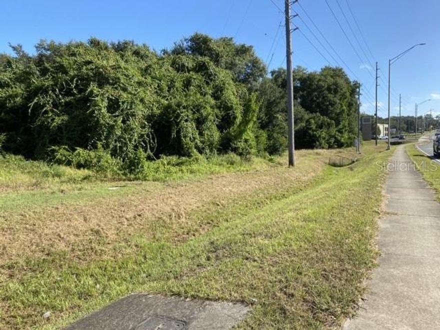Commercial property with 327ft of Frontage on HWY441 in between Eustis and Mt Dora.