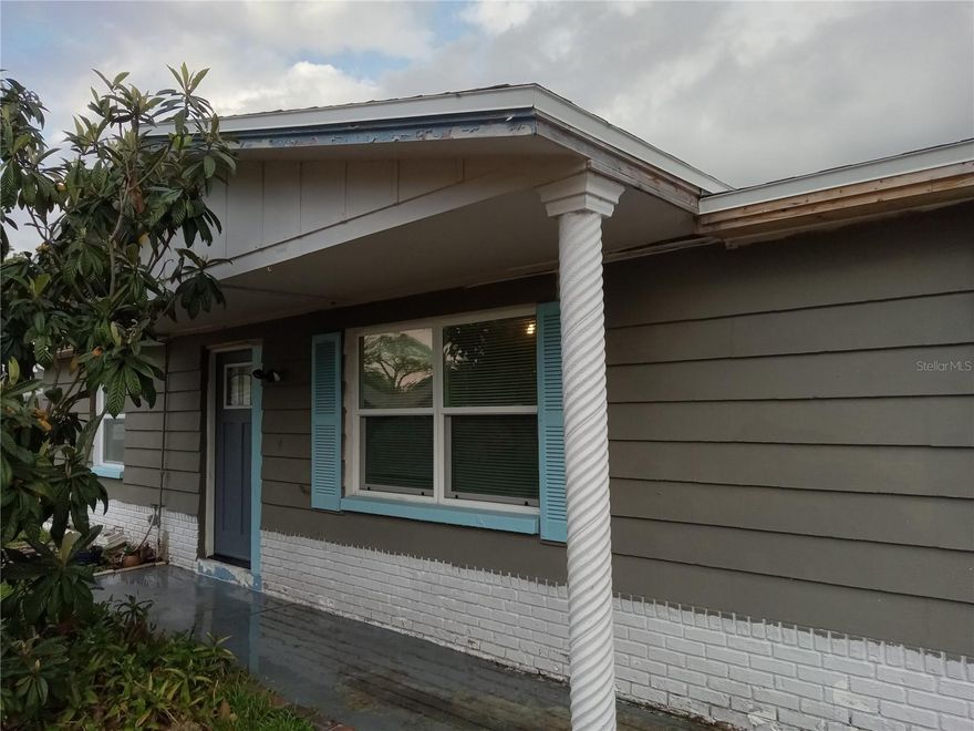 This home on  the larger size fenced lot with a new roof 2025, newer double glass windows, doors, and garage door, new tankless hot water heather and mini-split a/c-heather unit, floors, and new kitchen with custom countertops, and updated bathroom with unique design and 2 wall cabinets above the vanity seeks the happy New Owner.
This updated 2-bedroom, 1bath home in Holiday, Florida offers modern comfort with thoughtful upgrades throughout. Perfect for family or guests, outdoor projects, or keeping the main living space tidy and offering the perfect space to relax, entertain, or enjoy Florida living year-round with plenty of natural light. Out back, you’ll find a spacious, fully usable backyard with gate to garage driveway, plenty of room for entertaining, pets, gardening, or even adding a pool. Whether you're hosting gatherings or enjoying a quiet evening outdoors, the large yard adds even more appeal. With its move-in-ready condition, practical layout, and generous indoor and outdoor living spaces, this home is a great opportunity for comfortable Florida living -  Minutes drive to Boat ramp to the Gulf, fishing Pier, local park, Tarpon Springs Sponge Dock, many shopping stores and restaurants. This home combines modern comfort, excellent location, and peace of mind from its elevated setting, perfect for enjoying Florida living at its best in this comfortable home