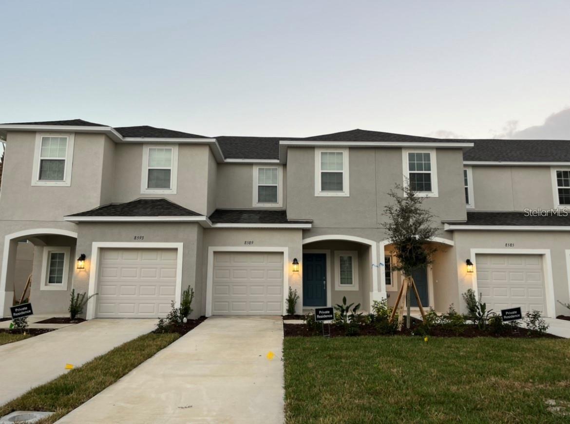 Welcome home! Be the second to live in this almost brand new townhome in one of the best locations in Sarasota - Skye Ranch on Clark Road East. This home features three bedrooms upstairs, two full bathrooms upstairs and a half bath downstairs. Enjoy precious time in the kitchen on your extra large kitchen island. The island is really gorgeous, and complimented by plenty of cabinet space, stainless steel appliances and a lovely living room. This townhome is in one of the best school zones in Sarasota. What's more, a brand new K-8 school is opening in the fall of 2025! Your school-aged children will go to school right in their neighborhood. It doesn't get better than that. And the location is excellent, close to the interstate for easy access and yet not too close to be a disturbance. Even better, you have access to both Clark and Lorraine roads that take you where ever you want to go. Twin Lakes Park is just down the street from you but you are also in close proximity to a number of county parks. And wait for it, the Myakka River State Park is just 6 miles from you! Call for a showing today. The unit is available on July 1st, 2025.