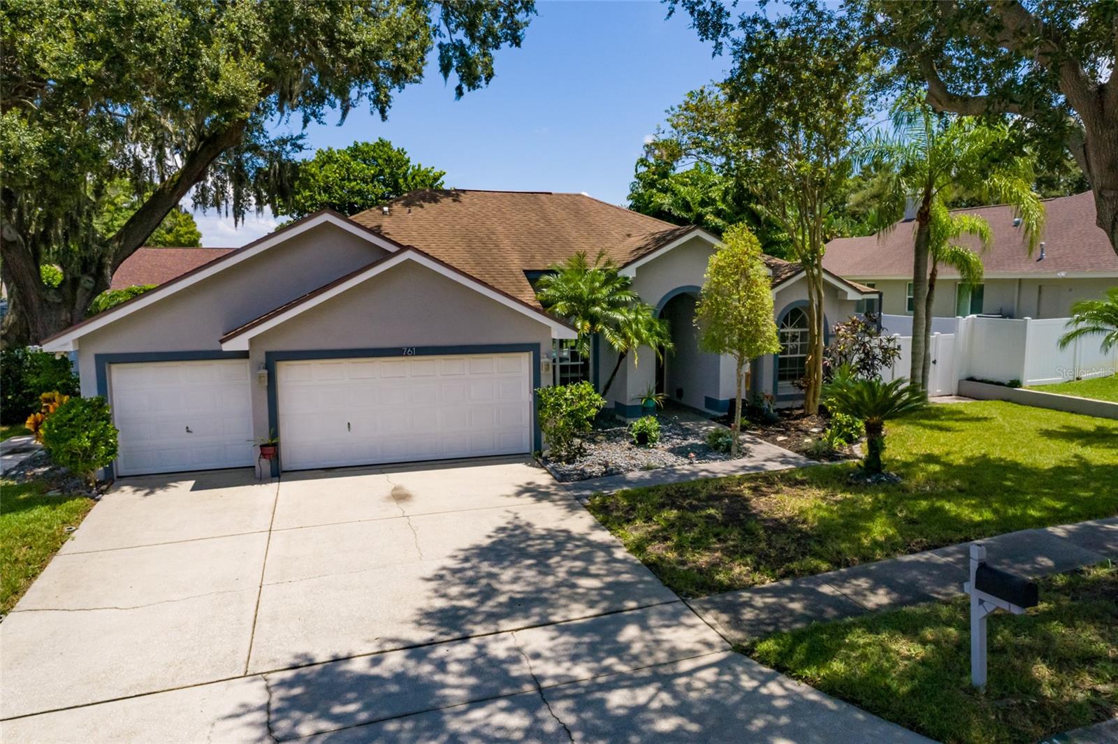 Welcome to 761 Sunflower Dr... A Stunning Pool Home in the Sought-After "Harbor Hills" Neighborhood of Palm Harbor!
This beautifully updated 4-bedroom, 3-bathroom split design home blends comfort, functionality, and modern style family living. Located in desirable Harbor Hills and Flood Zone X (no flood insurance required), this impeccable home welcomes you with lush landscaping, vinyl fencing, and brick pavers along the driveway, walkways, and screened lanai for a warm, upscale first impression.
Upon entering the foyer through the beautiful double doors, you'll be awe-struck by the flowing light through this immaculate customized home. Newer bamboo flooring and vaulted ceilings in the formal living room/dining room create a spacious, airy feel. The chef-designed kitchen is the heart of the home, featuring granite countertops, stainless steel appliances, and a cozy breakfast nook overlooking the sparkling pool—perfect for your morning coffee. The spacious family room is where you'll be entertaining family and friends, opening up to the pool area and private manicured backyard. A large primary suite includes your walk-in closet and newly updated bath with garden tub, walk-in shower with dual shower heads, double sink and separate vanity mirror. Purely, a serene retreat from your busy day!
With the split floor plan you have privacy and flexibility. Bedrooms two and three have a "Jack 'n Jill" connecting bath... ideal for the family's early morning schedule. Bedroom four is perfect for your guests or flexible for an office/den with it's own full bath. You will be maintenance free with all the updating and upgrades to this home. Whole-House PEX plumbing (2022), newer air ducts system, 5-ton HVAC system (2021), freshly painted interior. Also, an interior laundry room with storage and a 3 car garage offering ample space for all your "toys", tools, and vehicles. The newer gorgeous Pool and "hurricane-rated" screen enclosure and brick paver lanai was all added in 2020 for the ideal Florida living of year-round outdoor enjoyment. Charming old downtown Palm Harbor has quaint restaurants & night life just minutes away. Enjoy taking your guests to historic Tarpon Springs Sponge Docks and a day at Honeymoon Island is only 5 miles away! Do not miss your chance to own this exceptional home in the sought after, family neighborhood of "Harbor Hills"! Start making your memories today!