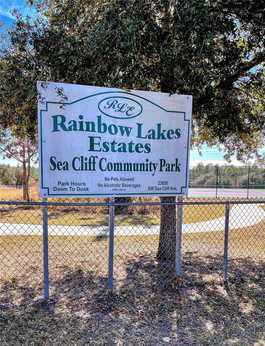 RAINBOW LAKES ESTATE - Land