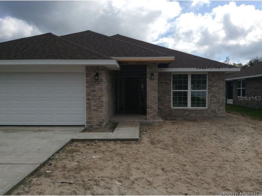 Under contract taking backups. This home will be completed by April 2016 and be ready to move-in! Upgrades include 5' walk-in shower and Garden Tub in the Master Bathroom. Coral Trace is a Gated Community with a pool, clubhouse and fitness room. ;Water: City