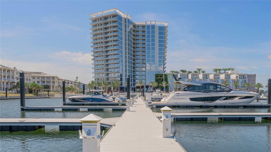 Developer Leaseback Available for use as a Model. PENTHOUSE UNIT! Marina Pointe now offering Tower 2 units priced from $698k to $4.9 million. Please see the link for Marina Pointe!!!! https://marinapointe.com .... Discover the epitome of luxury living at Marina Pointe, situated in South Tampa's Westshore Marina District. This meticulously crafted condominium unit offers a fusion of contemporary design, unmatched amenities, and waterfront grandeur. Set on an exclusive 8-acre waterfront enclave, Marina Pointe features its own private 150-slip deepwater marina, seamlessly blending land and sea lifestyles.
Upon arrival, residents are welcomed by an expansive Porte-cochère leading to a breathtaking lobby boasting panoramic bayfront vistas. Private elevators whisk residents to their foyer, revealing the charm of each residence. With 3,300 square feet of living space, four bedrooms, and 4.5 bathrooms, every detail exudes elegance. Floor-to-ceiling glass walls flood the interiors with natural light, while the European-inspired kitchen showcases Sub-Zero & Wolf appliances, Grohe fixtures, and quartz countertops, creating an elevated culinary experience.

Indoor amenities include a business center, wellness center, billiards room, virtual golf simulator, and catering kitchen. Outdoors, residents can enjoy an oversized resort-style heated pool and spa, along with a covered pavilion featuring a summer kitchen, gas grills, and built-in day beds nestled under trellis and shade trees. Conveniently located, Marina Pointe provides easy access to the best of Tampa and St. Petersburg, both by land and by sea. Experience waterfront living redefined at Marina Pointe. Schedule your appointment today to introduce your most discerning buyers to this unparalleled lifestyle destination.  Leaseback option upon request - Developer will use residence as a model home for 2 years. Don't miss the opportunity to experience the pinnacle of waterfront living at Marina Pointe. https://marinapointe.com