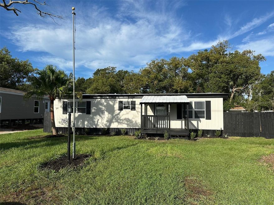 You are gonna fall in love with this absolutely gorgeous 3 bedroom, 2 bath 1,056 sq. ft Mobile home located in the beautiful St. Cloud. Every square inch of this home has been meticulously renovated, and it really shows! It has a brand new roof (September 2025)and a 2023, fully serviced, central air conditioning system inside and out, so you’ll be worry free of any big ticket items for many years to come! This gorgeous kitchen includes beautiful new cabinets and countertops. Also equipped with all new stainless steel appliances including dishwasher, stove and microwave. There is a pantry closet as well. There’s a beautiful, large single compartment stainless steel sink, swivel matte black spray faucet, new garbage disposal, and soap dispenser. The master bedroom is large, features a built in closet, and a spacious bathroom with a walk in shower and dual sink vanity. The back door leads out to a HUGE covered patio and back yard. The backyard is fully fenced in for your privacy, and makes a great play area for children and pets. Inside the house has been fully updated with all new luxury vinyl plank floors, LED light fixtures, ceiling fans, door hardware, cordless blinds, tamperproof outlets, rocker light switches, smoke detectors, baseboards and paint as well. There is plenty of natural light in all rooms as well. The bathrooms have been completely upgraded with a brand new tubs, toilets, sinks, shower fixtures, body sprayer, faucets, and cultured marble vanities.  The neighborhood is very quiet, and safe, and the neighbors are as friendly as can be! Conveniently located close to shopping, parks, and many major highways. So what are you waiting for? Schedule your viewing today!   ***The house is monitored 24/7 with video surveillance, so absolutely no perspective buyers unaccompanied without an agent.