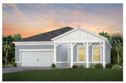 Under Construction. Wonderful Opportunity to enjoy this under construction Pulte Home within Lakespur at Wellen Park. 2080 sf under air with roughly 3100 square feet under roof. The Prestige floor plan boasts 10’8” ceilings, split bedrooms, large open gathering room adjacent to the kitchen and dining area. This home is smartly finished with WHOLE HOUSE IMPACT WINDOWS AND DOORS, tile flooring throughout, 8’ interior doors with 5 ¼” baseboard and 3 ¼” casings, a built-in kitchen configuration with large all wood cabinetry, soft close doors and drawers, a cabinet style hood, cabinetry wrapped kitchen island with stone counter tops and high grade - level four backsplash, oversized sink, undercabinet lighting plus three pendant pre-wires. Tray ceiling and floor outlet in the great room, dropped soffit in the owner’s suite, enclosed flex room with French doors. The guest bath boasts a walk-in shower, granite topped sink and comfort height toilets throughout with soft close. In house laundry room with built in cabinetry and sink. All Pulte Homes within Lakespur offer tile roofing, whole house gutters, easy to maintain decorative stucco exterior, ventilated aluminum soffits, brick paver driveway, “Tubes in Wall” pest defense system. Energy Savings and Electrical Features: Smart Home Prewiring, doorbell with camera, ceiling fan prewires, decora rocker switches, LED downlighting, Smoke Detectors / Carbon monoxide detectors, R-30 ceiling insulation, automatic garage door opener with remote control, Insulated fiberglass entry door, fluorescent exterior lighting exterior waterproof electrical outlets, Lennox central air conditioning and heating with Wi-Fi enabled programmable thermostat, HIGH VELOCITY HURRICAN ZONE RATED, LOW E WINDOWS AND SLIDING GLASS DOORS, energy efficient water heater.