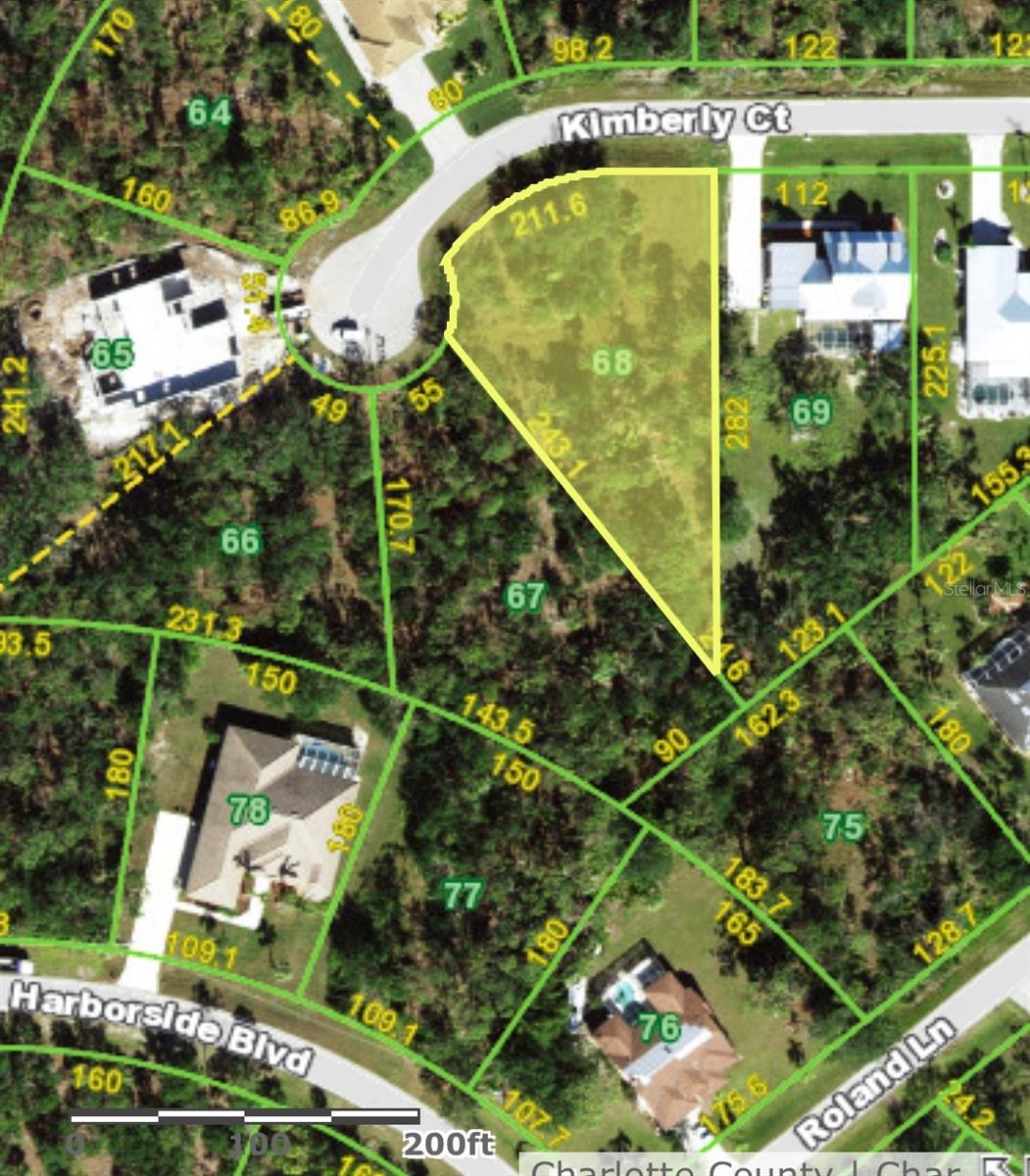 PUNTA GORDA, FL - Nestled in the tranquil community of Woodland Estates, just over a half-acre vacant lot offers a prime opportunity to create your custom Florida retreat. Situated at the end of a peaceful cul-de-sac, the property boasts a southern exposure, ideal for designing a sunlit pool area and outdoor living spaces. The adjacent lot is also for sale (separately – See MLS listing for 25061 Kimberly Ct ). Combine the two lots for over an acre private lot for your dream home.
Woodland Estates is a deed-restricted community known for its serene ambiance and proximity to essential amenities. Residents enjoy easy access to Burnt Store Marina, offering boating, golfing, and waterfront dining. The neighborhood's location provides convenient routes to downtown Punta Gorda, Cape Coral, and I-75, ensuring that shopping, dining, and entertainment are just minutes away.
Property Highlights:
• Lot Size: .61 acres
• Location: End of a cul-de-sac in Harborside Woods
• Back Exposure: Southern, perfect for pool and outdoor spaces
• Utilities: Public water and sewer available
• Zoning: RSF3.5
• Flood Zone Code D (no Flood Insurance required by a lender for improved property)
• HOA Fees: Approximately $10.42/month
This lot provides ample space for a spacious home, lush landscaping, and additional amenities like a garden or workshop. With utilities readily available and a prime location, it's an ideal setting for those looking to build in a community that balances tranquility with accessibility.