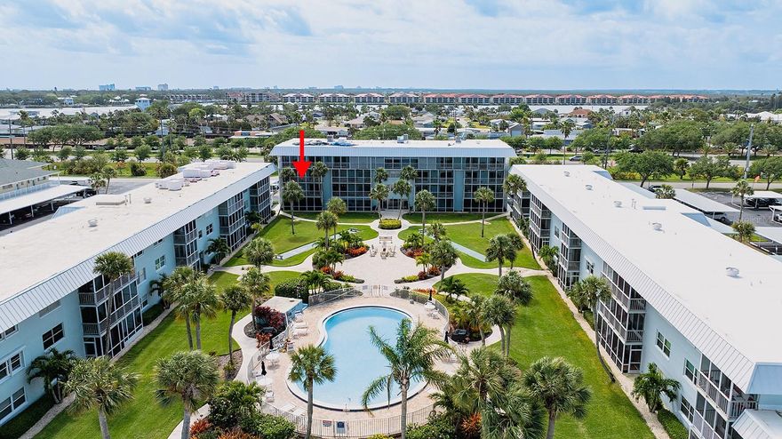 Welcome to WATERWAY EAST, a PREMIER WATERFRONT Community located on a DEEP WATER CANAL in the heart of New Smyrna Beach. Two bed, 2 bath, 2nd floor, End Unit with Marina Access! Beautifully updated Second Floor end Unit combines Modern Convenience with Coastal Charm, all just a Short Walk from Flagler Ave, Canal Street, and the White Sugar Sands Beach of New Smyrna. UNIT Highlights; 2 Spacious Bedrooms, 2 Full Bathrooms, Double balcony with Water Views accessible from Living room & Primary Bedroom. New Hurricane-Impact Windows and Automatic Hurricane Shutters for Sliding Doors Updated Kitchen with Solid Maple, Soft-Close Cabinets, Slide-outs, and Granite Countertops. Tile flooring throughout. Laundry with new top-loading Washer & Dryer (in hallway closet). Ceiling fans in all rooms & Enhanced Kitchen Lighting. Convenient location near Elevator, Stairs, and Assigned Carport Parking. Community Features: Deep Water Canal Marina, 20 boat slips (up to 28 ft boats), Available for Monthly/Daily/Weekly Rental (waiting list requirement), Fishing Dock, Fish Cleaning Station, and Kayak, Paddleboard, Canoe Racks at the waterfront . Clubhouse with Pool Table, Paddle Tennis, Full Kitchen, TV, and Library. Heated pool (winter months,) Gas fire pit & shuffleboard courts in beautifully Landscaped Courtyard. Indoor Bike Storage and Private Storage Unit included. Additional Details: AC (2014) professionally maintained annually, Water heater included in HOA dues, Milestone certifications completed and Assessments paid in full. Pet-friendly dogs up to 40 LBS permitted. Minimum rental: 3 months. Live the New Smyrna Lifestyle: Walk to the Beach, Local Restaurants, Boutiques, Art & Wine Walks, and Year-Round festivals. Whether you're looking for a Full-time Residence, Vacation Home, or Investment Opportunity, this unit delivers Location, Lifestyle, and Value. Be sure to check out our Video Tour!