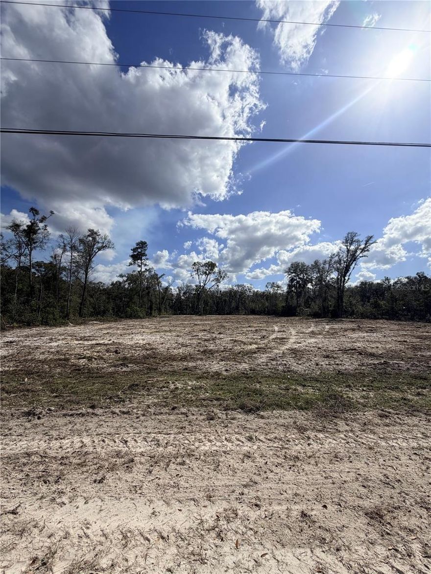 Opportunity awaits on this beautiful 3.15-acre parcel in Dixie County! This property has already been cleared, saving you time and money and giving you a blank canvas to build exactly what you want. Whether you're planning to build your dream home, place a manufactured home, create a weekend getaway, or invest in land, this property offers the space and flexibility to make it happen.