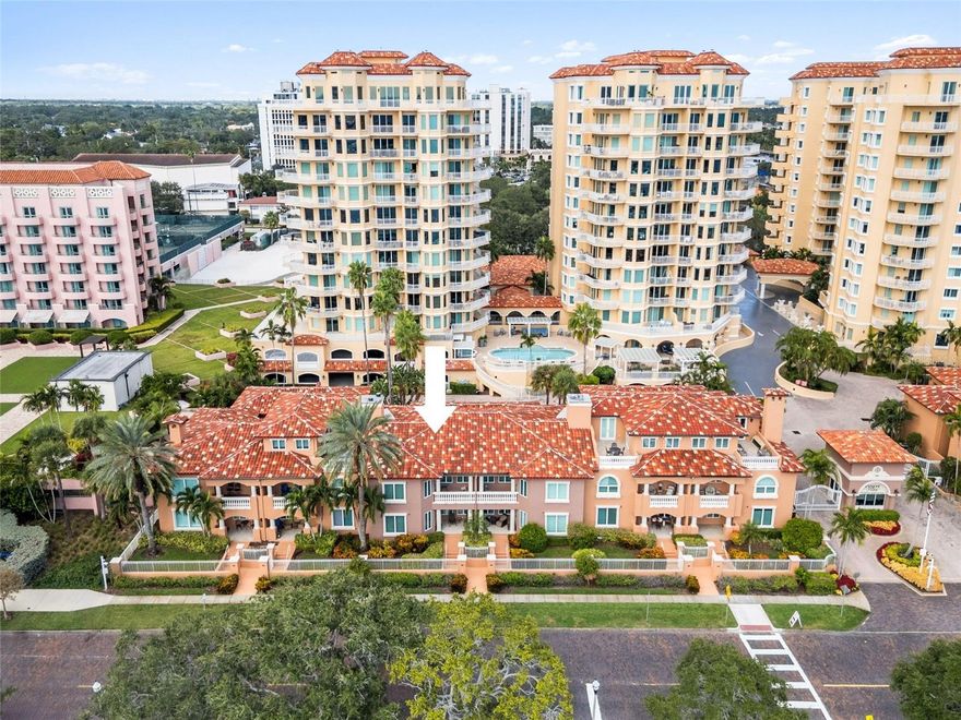Welcome to the pinnacle of Downtown St. Petersburg living at Vinoy Place. This fully furnished 2-bedroom, 2.5-bath townhome commands one of the city's most prestigious addresses, directly on the brick-paved promenade of 5th Ave NE, with sweeping views of Vinoy Park and Marina, the St. Pete Pier, and the downtown skyline.
Come home through your private gated street entrance or drive through the community's 24/7 manned security gate directly into your two-car garage. This two-story Vinoy Place cityhome is designed for modern living, with open, sunlit spaces that transition gracefully from room to room and extend onto multiple terraces. High ceilings and wood floors create an elevated sense of arrival upon entry, while plantation shutters frame marina and water views throughout.
The main level welcomes you with a foyer that opens to a spacious living area, two distinct dining areas, and a gourmet kitchen with a Sub-Zero refrigerator, double ovens, and wine fridge. A convenient laundry room completes the first floor. The expansive layout is perfect for entertaining after Saturday farmers market runs or hosting intimate dinners at home.
Upstairs, the primary suite is complemented by a spa-caliber bath and a generous walk-in closet. An adjoining flex room offers space for a home office or additional sleeping area and provides direct access to the private upper terrace. A second en-suite bedroom offers comfort for guests, and a private elevator connects both floors for effortless living.
Vinoy Place delivers resort-style living within a private enclave. Enjoy two heated pools, a state-of-the-art fitness center, tennis courts, EV charging, a professional catering kitchen, and an elegant clubhouse. White-glove concierge services manage everything from dry cleaning to dinner reservations, while optional access to the iconic Renaissance Vinoy Club & Resort extends your privileges to world-class golf, additional tennis courts, and full spa services. 
Your daily rhythm becomes enviably simple: morning walks through Vinoy Park and along the marina, midday gelato on Beach Drive, afternoon gallery strolls at The Dalí, and evening dinners at Il Ritorno or drinks at downtown's acclaimed cocktail bars. The St. Petersburg Pier, The Sundial’s boutiques, and exceptional coffee shops are all walkable. Gulf beaches are just 20 minutes away, though you may rarely leave this paradise.
Experience turnkey luxury living at one of St. Petersburg’s most distinguished addresses. Simply arrive with your suitcase and step into the sophisticated downtown lifestyle you’ve envisioned. This residence is fully furnished and thoughtfully equipped with everything you need to feel instantly at home. Prefer to bring your own furnishings? The owner is happy to accommodate and remove existing items so you can personalize the space to your taste.
High-speed internet, cable TV, water, sewer, trash, building insurance, professional pest control, pool and grounds maintenance, and 24/7 gated security are all included. The application process is straightforward, with a $65 application fee per adult. Once approved, there is a $150 HOA application fee and a one-time setup fee of $100. First month’s rent and a security deposit equal to one month’s rent are required to move in. We’re pet-friendly and welcome up to two pets with a one-time $500 fee. Schedule your private showing today!