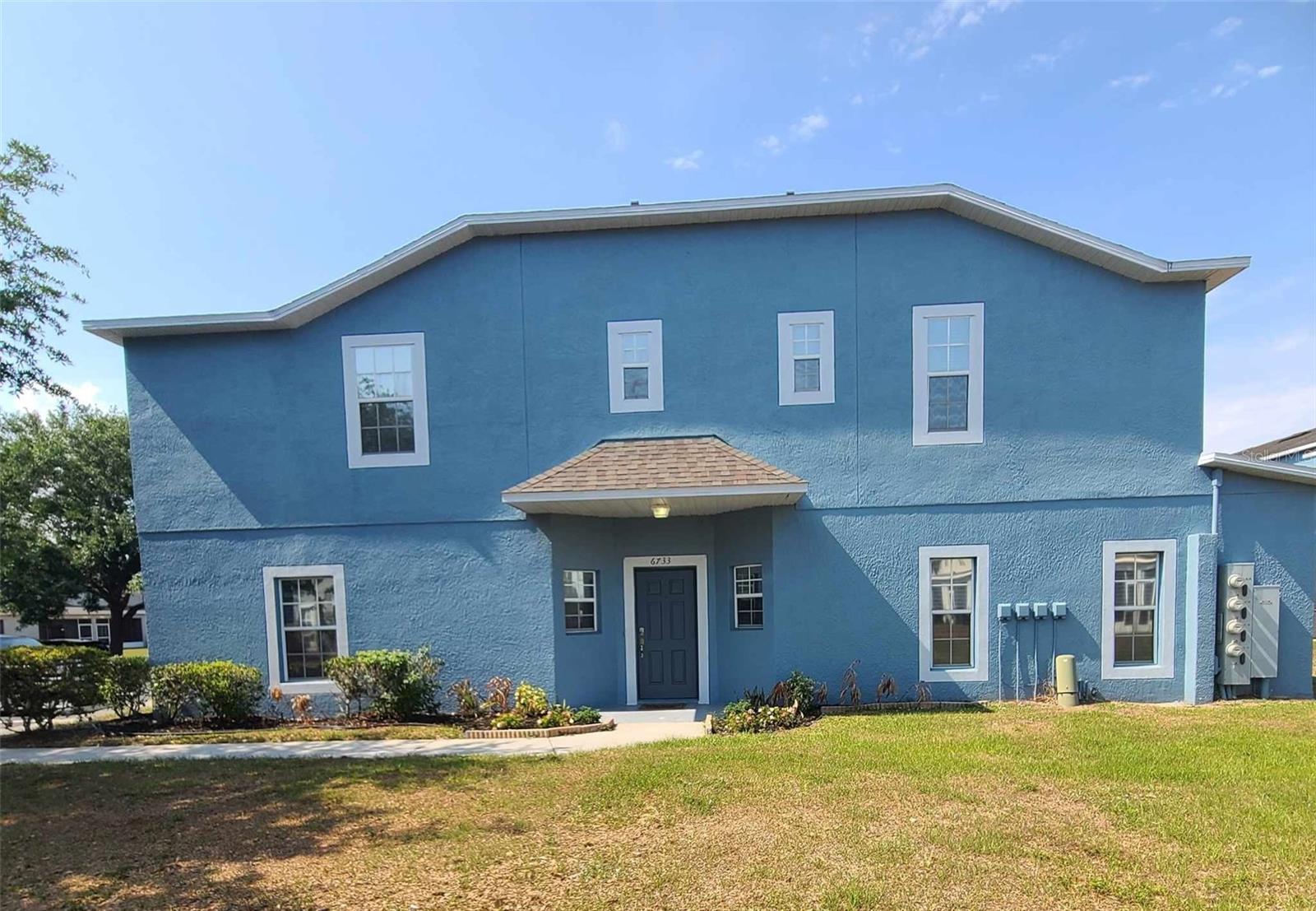 Welcome to Kings Lake Townhomes. This newly renovated Townhome features 4 Bedrooms and 3 Full Baths in the highly desirable South Shore area! END UNIT position with ample green space, conveniently located near the Community Pool. The main floor showcases a well-liked layout, including an eat-in Kitchen (with Quartz counter tops), spacious great room, Bedroom 4, a full bath, and a screened patio. Upstairs, discover the master suite with Master bath, laundry closet, and two additional bedrooms with another full bathroom. This townhome boasts Tile Floors on first Floor and Luxury Vinyl in all rooms and hallway upstairs & designer Staircase. Abundant closet space, featuring walk-in closets in all secondary bedrooms, with ceiling fans in every room. Washer & Dryer located upstairs. The Kitchen features upgraded Stainless Steel Appliances, wood cabinets, Quartz countertops, a breakfast area and a pantry closet.
Kings Lake Townhomes is a GATED Community Located off Big Bend Rd, With a Publix, Starbucks across the street, St Josephs Hospital and Exit To I-75 is 7 minutes down the Road. Amenities Included are Pool with a Patio Area & Dog Run.
Water is Included.