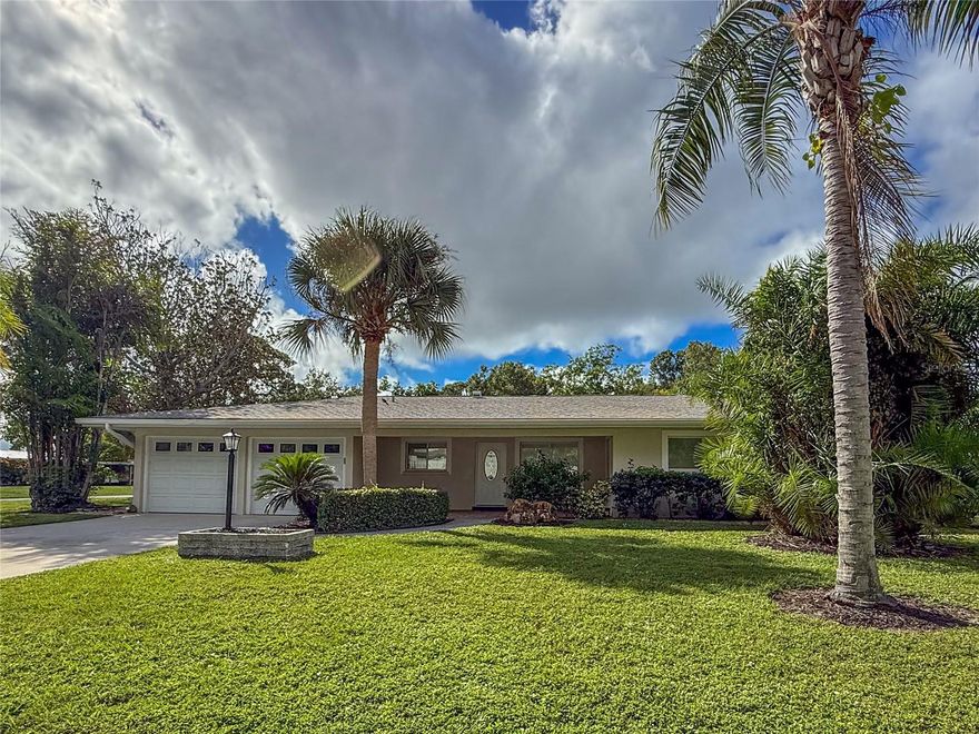 This 3 bedroom/2 bath West of the Trail home is located on a huge corner lot, with a private fenced in yard for your pets. The property also includes an attached 2-car garage and the kitchen is equipped with granite countertops, solid wood cabinets and stainless steel appliances. Updated tile floors throughout. Close to shopping, fishing, boating, dining, beaches and the best school district. walk or ride your bike to Siesta Key Beach. Move in ready. Please call Landlord with any questions, information in private remarks. Some of the photos have been virtually staged.
