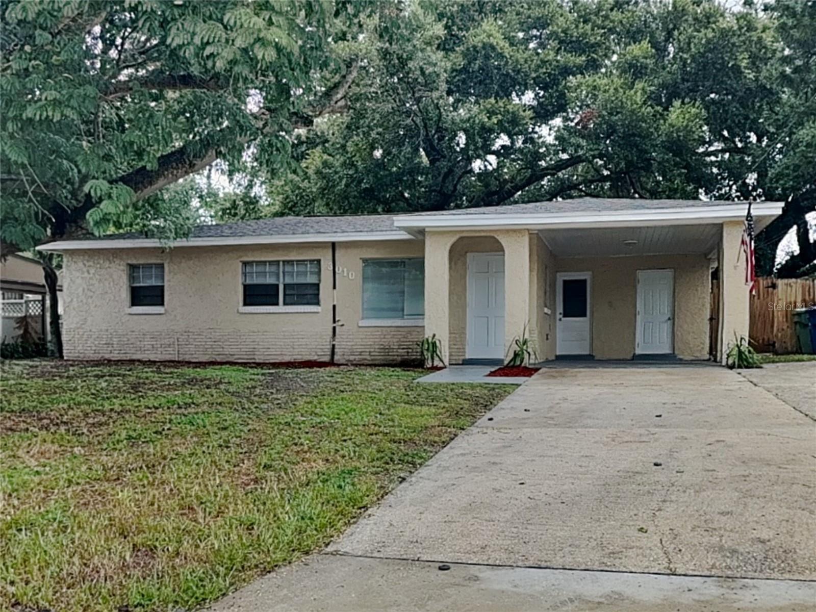 Take a look at this beautiful home, Clean and Move-In Ready, split plan featuring 4 bedrooms, 1 bathrooms, 2 Carport and approximately 1,279 heated square feet. Enjoy the freedom of a virtually maintenance free lifestyle while residing in a great community. Smart Home Tech - $21.95/mo; Washer/Dryer - $35/mo; High Speed Cable/Internet (if applicable by 3rd Party user) $55/mo; Renters insurance reqrd, Pool service (if applicable) is $150/mo, Septic System (if applicable)- $35/mo; Admin Fee - $150 after lease is generated. Applications are First Come First Serve basis. Possible Variable Rent Option – go to “Apply” on website and select Term for monthly rental options. This home is professionally managed and maintained by Owner. You deserve single family rental living at its best!