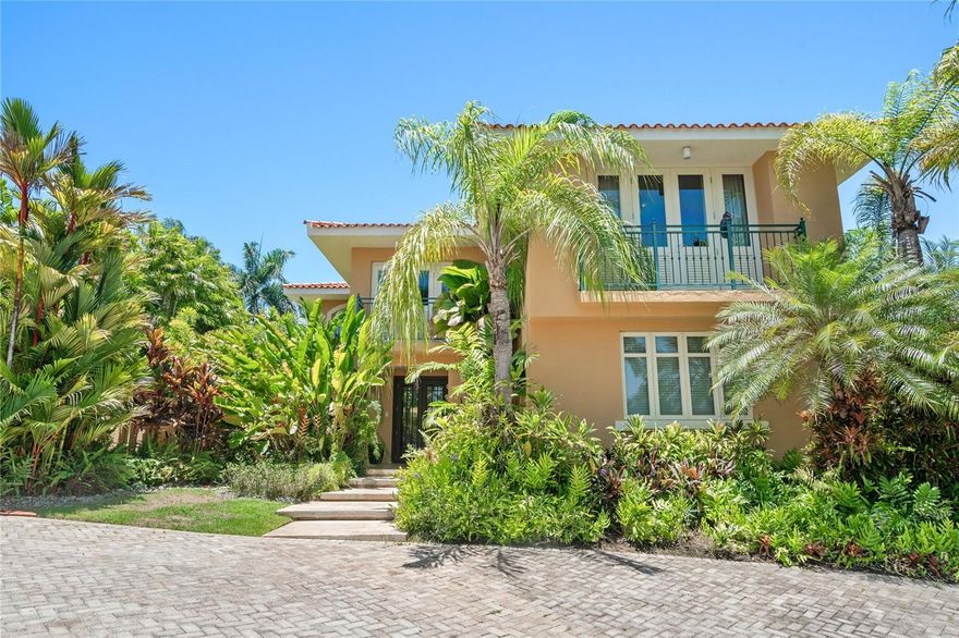 Introducing an impressive two-story Villa Carbia model, a residence that exudes luxury and comfort. This stunning home features four bedrooms, including a thoughtfully designed junior suite on the main floor and three additional bedrooms upstairs. The master bedroom boasts an additional flexible space that seamlessly integrates with the room, offering limitless possibilities. In addition, the property also includes a separate structure with a full bathroom, ideal for an office or versatile space to suit your needs.

Step into the living room, where double-height ceilings create a spacious and open ambiance. The kitchen is a culinary delight, updated with beautiful marble countertops and high-end Sub-Zero and Miele appliances, combining style with practicality.

Outside, you'll find two covered terraces, each with a distinct purpose. One terrace offers a delightful dining experience, while the other is perfect for entertaining guests in your private, tropical backyard. The lush landscaping adds tranquility and seclusion, inviting you to relax and unwind in this peaceful setting.

This extraordinary home effortlessly combines practicality with luxurious details, offering an unparalleled living experience. Conveniently located near the Dorado Beach East's community pool and park, affectionately known as The Hanger, it provides easy access to recreational amenities for the entire family. Embrace the opportunity to make this stunning residence your own and elevate your lifestyle to new heights.