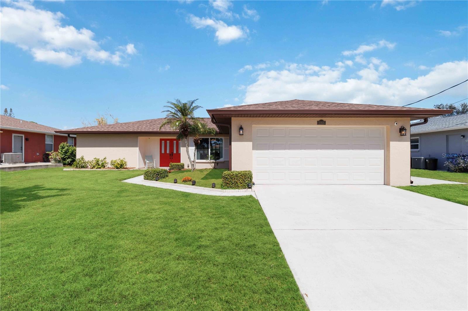Discover the allure of refined and renovated living at 2205 Pinehurst St, Sarasota, FL 34231—a meticulously renovated home presenting modern charm and comprehensive upgrades. Situated in the esteemed Gulf Gate Estates and spanning 1,784 sqft, this residence features three bedrooms, two bathrooms, and an array of facilities tailored for a comfortable lifestyle.
Upon entering, you are greeted by an open concept layout with vaulted ceilings and abundant natural light streaming through a wall of retractable sliders, enhancing the wood burning fireplace situated in the living room. With the integration of hurricane windows and doors throughout guarantees both safety and tranquility. Hard-wearing new laminate flooring underpins the space, blending seamlessly with the elegant granite countertops and stainless-steel appliances in the kitchen. This culinary space is designed for convenience and sociability, featuring a breakfast counter, an eat-in kitchen area, and direct access to the refined covered lanai—perfect for effortless indoor-outdoor living.
The primary bedroom is a private retreat, completed with an en-suite bathroom equipped with a skylight, and a spacious walk-in closet. The home's thoughtful split floor plan ensures privacy and functionality.
Outside, the property showcases pristine landscaping on a spacious lot, offering a patio for gatherings and a lanai for relaxed afternoons. The fitness room adds a dedicated space for health and wellness right at home.
Closeness to top-rated amenities enriches this home’s appeal. Riverview High School lies just minutes away, ensuring premier educational opportunities. Daily conveniences and shopping are easily accessible at Sprouts Farmers Market, and leisurely days can be spent exploring nearby Siesta Key or Gulf Gate. Additionally, the location provides easy access to Tamiami Trail and I-75, simplifying commutes and travels.