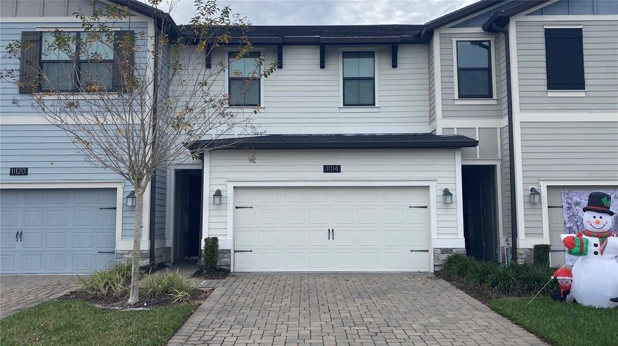 This town home is located in the heart of Lake Nona in the Trails at Moss Park community! This 3 bedroom, 2.5 bath, 1,799sqft, two-story town home will be ready for you to call home! The town home features an open floor plan with 16" tiled floors throughout the first floor living area, kitchen and dining room, all bathrooms and the inside utility room. The kitchen features white upgraded 42" cabinetry with crown molding, quartz counter tops, plenty of cabinet storage, counter top and preparation space, tiled back splash, a very large kitchen island, large closet pantry and stainless steel appliances including the french door refrigerator, range, over-the-range microwave, dishwasher and disposal. With ample windows, the kitchen, living room and dining room enjoy plenty of natural light and an open and expansive feel accentuated by the 9ft ceilings and crown molding trim. On the second floor, you will find the master bedroom and guest bedrooms, guest bath, inside utility room and plenty of storage in the multiple linen closets. The master bedroom suite is separated from the guest rooms giving it a very private feel and with the tray ceiling and en-suite bath featuring dual vanity sinks, glass enclosed shower, separate garden tub, walk-in closet and plush carpeting it is everything one could ask for in a master bedroom! The guest bedrooms are both well-sized with reach-in closets and have easy access to the guest bathroom. An over sized two-car garage, open patio overlooking the backyard and preserve, included washer and dryer and community pool and playground round out this town home. With easy access to Lake Nona, UCF Medical School, Veteran's Administration, town center, major roadways such as 417, 408, 528, Narcoossee Road, Orlando International airport, shopping, dining and entertainment this is a wonderful place to call home!

Innovative Realty residents are enrolled in the Resident Benefits Package (RBP) for $50.00/month which includes renters’ insurance, HVAC air filter delivery (for applicable properties), utilities management, our best-in-class resident rewards program, and much more! An admin fee of $195.00 will be due at move-in.