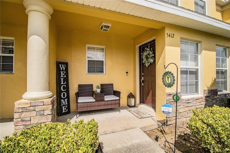 Beautiful 2 Bedroom / 2.5 Bathroom Townhome in Gated Cobblestone Landing!Welcome home to this stunning and spacious townhome located in the highly desirable gated community of Cobblestone Landing. This move-in–ready residence offers comfort, style, and convenience in one perfect package. Property Features:  2 Bedrooms / 2.5 Bathrooms, Granite countertops and stainless-steel appliances in the beautifully upgraded kitchen,  Large, open living room with separate dining area, Washer & Dryer included  laundry room located near the downstairs half bath, Both bedrooms, two full bathrooms, and a laundry closet are located upstairs, Primary suite features a walk-in closet and an ensuite bathroom with a garden tub, Versatile loft area upstairs — great for an office, playroom, or potential 3rd bedroom,  Neutral paint tones and lots of natural light throughout. Community Amenities: Secure gated entrance, Large resort-style community pool, Convenient access to I-4 for quick commutes to Tampa and Orlando,  Close to shopping, restaurants, schools, and everything you need. This beautiful townhome is MOVE-IN READY — don’t miss your chance to make it yours! Call today to schedule a private showing before it’s gone!