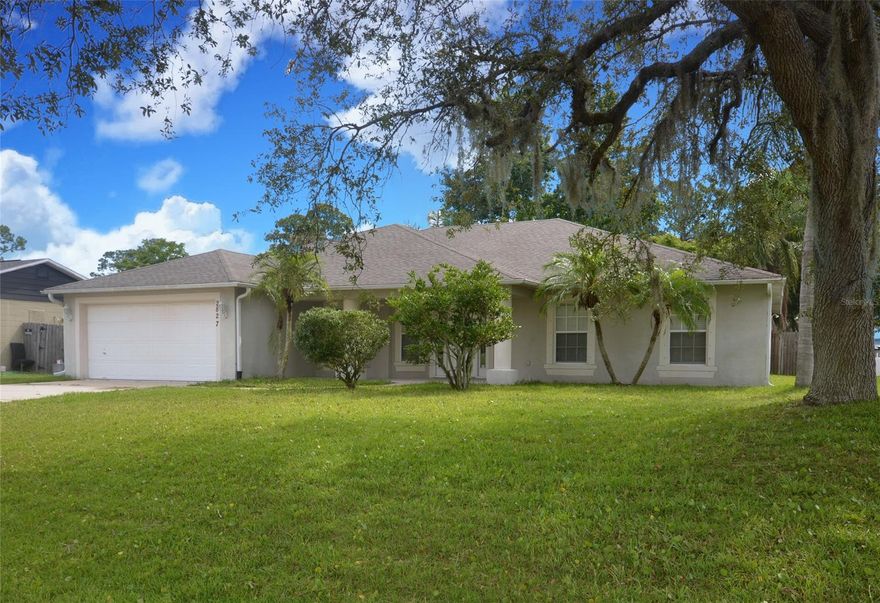 STEP INTO THIS 4 BEDROOM 2 BATHROOM BLOCK HOME TO EXPERIENCE A LARGE SPACIOUS OPEN FLOOR PLAN WITH VAULTED CEILINGS. A PRIVATE OFFICE WITH FRENCH DOORS.  KITCHEN OVERLOOKING A DINING AREA WITH AN ADDITIONAL FORMAL DINING. THIS HOME OFFERS A SCREENED PATIO OVERLOOKING THE FENCED BACK YARD.  NEW LVT PLANK FLOORING INSTALLED 2019. THE MASTER SUITE INCLUDES A SEPARATE SHOWER AND GARDEN BATH WITH WALK IN CLOSET AND A PRIVATE ENTRANCE OUT TO A PATIO. THE GUEST BEDROOMS AND GUEST BATHROOM IS A SPLIT FLOOR PLAN. THIS HOME OFFERS A SECURITY SYSTEM, HURRICANE SHUTTERS, AND IRRIGATION SYSTEM. MUST SEE TO BE APPRECIATED. INFORMATION DEEMED ACCURATE, PLEASE VERIFY ALL FACTS. ;Water: City