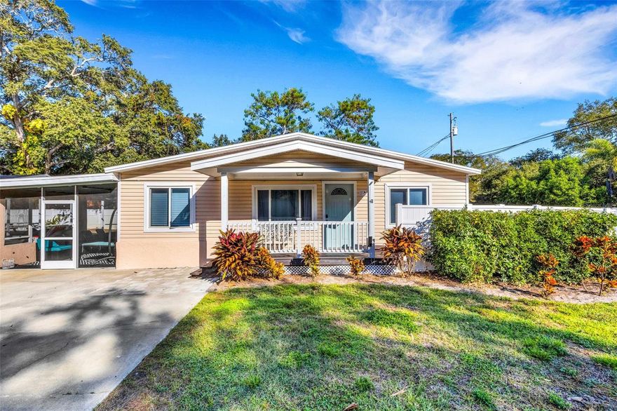 This Beautiful Well Maintained Pool Home is an Active AirBnB AND a n Ideal Vacation Home.  Turnkey and Fully Furnished, this is a perfect home for an Investor, or Family who wants to enjoy the wonderful Florida Climate and Beaches of the Gulf Coast for the occasionall Family Reunion.  Located in Largo FL, just minutes from the SANDY BEACHES of the Gulf Coast beaches, like Indian Rocks Beach or Belleair Beach, it is a quick drive or short bike ride to the ocean.  NO HOA and SHORT TERM RENTALS allowed!  There is a newer inground POOL & JACUZZI, a nearby children's park, in a quiet neighborhood.  More improvements include:Home improvements include:  ELECTIRIC PANEL REPLACED, NEW ROOF 2022, External paint, Heated Pool with Spa, Pool Screen Enclosure, Irrigation System, Pavers on both sides of house, Sod, Vinyl Fence, Water Heater, Hard wired smoke detectors, Emergency lighting, Ceiling fans and spotlights on porch.
Included in sale if desired:
washer and dryer (new in 2024)
refrigerator (new in 2022)
furniture and supplies (dishes, towels, sheets, blankets, pool toys ect.)