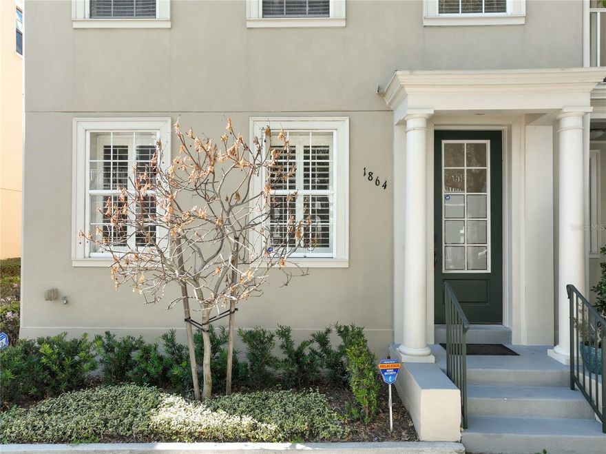 This meticulously maintained three-story townhome is strategically situated in the core of Baldwin Park, offering convenient pedestrian access to the downtown area's restaurants and retail stores. The unit also benefits from a central location providing an easy reach to the park, pool, clubhouse, and fitness center. Baldwin Park is renowned for its resort-style amenities, the beautiful Lake Baldwin, and nearby dog park.

This townhome boasts newly installed, high-grade luxury vinyl flooring and stairs, new railings, new baseboards, a fresh neutral paint throughout, updated light fixtures and ceiling fans, including refreshed switches, outlets, and plates. A very rare and notable feature of this residence is its private INDOOR ELEVATOR, which significantly simplifies the transport of groceries and other items to second and third floors. The kitchen is fully equipped with stainless steel appliances, including a newer refrigerator and a microwave featuring air fryer functionality. All bedrooms include an en-suite bathroom; furthermore, the primary bathroom offers a large garden tub and a newly installed glass shower enclosure. The HVAC unit was replaced in 2023 and incorporates a Green UV ultraviolet light system to promote superior air quality. The oversized two-car garage provides substantial additional space for storage. Additionally, the low-traffic alleyway provides convenient access to the rear-entry garage, facilitating deliveries, unloading, and vehicle washing. The private 2nd floor balcony is great for entertaining and enjoying the wonderful Florida summer nights! Baldwin Park is under an hour drive from Orlando's famous theme parks and east coast beaches.
** ACTIVE SECURITY SYSTEM AND CAMERAS ON PREMISIS **