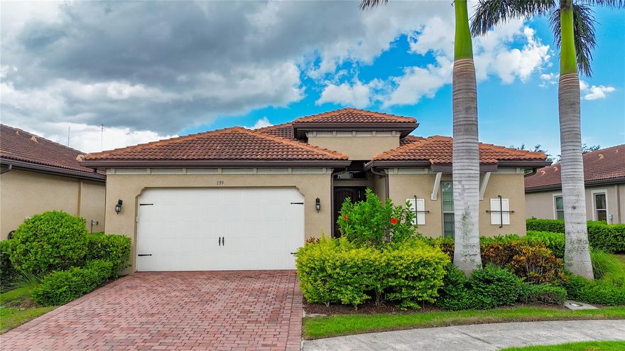 Short term rental home in Toscana Isles, Nokomis, Florida, a gated community with guard. Luxuriously furnished and decorated, this fully stocked turnkey 3 bedroom, 2 bathroom plus office, is your perfect Florida escape home. Kitchen, dining and living are combined in an open floor plan. Handsome office in which to perform all your business activities. Relax in the screened in lanai, after a dip in the community pool. There is a large fitness center in the clubhouse, and behind the clubhouse there is a gentle slope - beach walk-in, SALT WATER, infinity pool and spa. In front of the pool is a large fire pit. Community tennis courts, pickle ball courts, bocce ball courts, walking paths, kayaking and an activities director. Also available yoga, dance and exercise classes. Only 6 miles to beautiful Nokomis Beach on Casey Key. And also 6 miles to historic downtown Venice, where you can shop and dine on gorgeous Venice Avenue. 2 month minimum rental. Available year round.  Book this exquisite get-away now! $3900/month off season and $5500/month in season. Already booked for this Winter.
