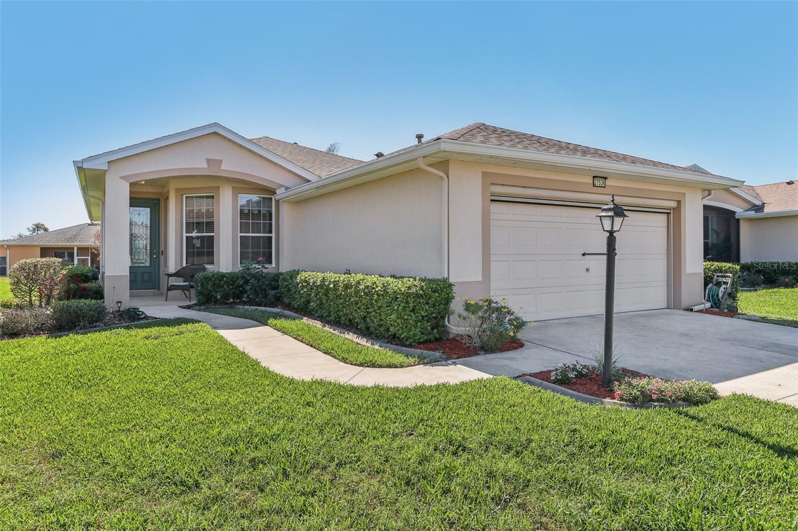 Welcome to this exceptionally maintained Balmoral model home in the highly sought-after 55+ community of Legacy of Leesburg. Built in 2008, this charming residence features a spacious, open-concept layout with well-appointed living spaces and an abundance of natural light. A new AC system was installed in 2018, and a new roof was installed in 2019, providing added peace of mind and comfort. The Legacy of Leesburg community is renowned for its resort-style amenities, which include a heated pool, clubhouse, fitness center, tennis courts, pickleball courts, billiards room, groomed walking trails, and a softball field. Whether you want to relax or stay active, this vibrant community offers a perfect blend of leisure and recreation. This exceptional home presents the ideal opportunity for a carefree, active lifestyle in one of Leesburg's desirable neighborhoods. The HOA fee includes Cable, internet, grass cutting, and use of a storage area for RVs & Boats. Don't miss your chance to make it yours! The Community is also renovating the clubhouse with reserves to cover the costs, so there will be no additional fees for residents.