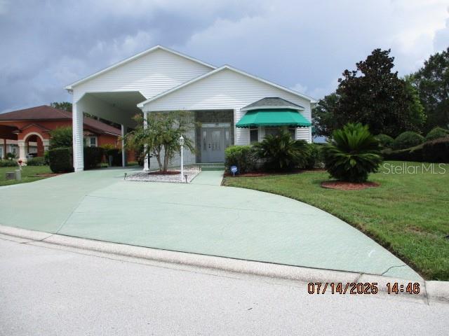 Seize the opportunity to own this beautiful home in one of the most sought-after communities! Located in the exclusive, gated Mt. Olive Shores North, this modern 2-bedroom, 2-bathroom gem with RV parking is the perfect blend of style, comfort, and convenience.
From the moment you enter, you'll be captivated by the open, airy layout that flows effortlessly throughout, creating an ideal space for both daily living and entertaining guests. The spacious primary suite is a true sanctuary, complete with a walk-in closet and a luxurious en-suite bathroom featuring a double vanity. Step out from the sliding glass door into your oversized, covered, and screened patio—an inviting space to relax, entertain, or simply unwind after a busy day.
An additional flexible room offers endless possibilities—perfect for a home office, hobby room, or whatever suits your personal style.
Enjoy a lifestyle full of amenities, including:
* 24/7 gated security for peace of mind
* Lawn care, so you can enjoy your time, not your yardwork
* Fitness center and refreshing pool to stay active and relaxed
* A wide range of social events, clubs, and activities to foster connections
* Tennis and Pickleball courts, a craft room, and a game room for endless fun
* Two spacious clubhouses to host gatherings or simply enjoy some downtime
Whether you're an avid RV traveler or simply seeking a welcoming, vibrant community to call home, this property is a perfect fit. And for qualified veterans, the added bonus of an assumable VA mortgage with an incredibly low interest rate makes this an opportunity you won't want to miss.
Mt. Olive Shores North is a luxury, gated community where neighbors become lifelong friends, and every day is an opportunity to enjoy life to the fullest. This home is move-in ready and waiting for its next owner—could it be you? Schedule your private showing today and make this dream home yours!