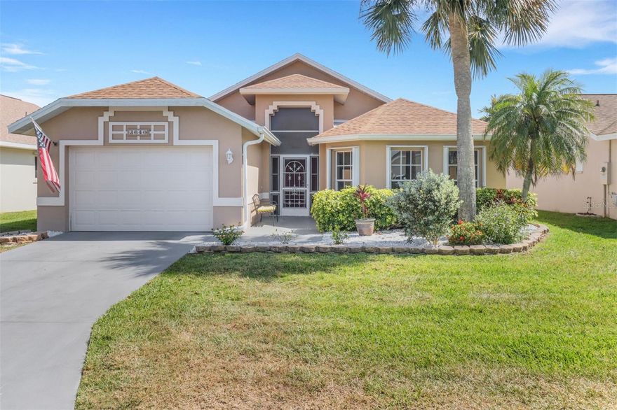 Welcome to your dream home in the highly sought after Sabal Springs Golf & Racquet Club! This beautifully 3 bedroom, 2 bathroom residence offers comfortable living with a spacious extended lanai, perfect for relaxing or entertaining. Inside, you'll find stunning granite countertops, brand new appliances, and fresh interior and exterior paint that give the home a crisp, modern feel. A brand new roof and AC system provide peace and mind for years to come. The home has been lovingly cared for by its long time owner and it shows in every detail. Furniture is negotiable, making it easy to move right in and start enjoying the Florida lifestyle. Don't miss this opportunity to own a gem in North Fort Myer's premier 55+ community!