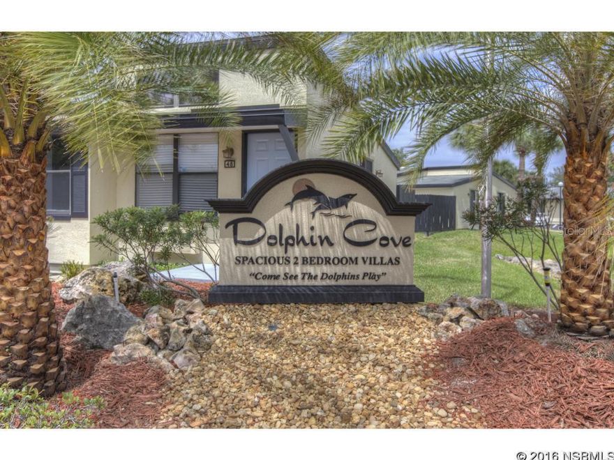 Dolphin Cove- A Waterfront Villa Condominium Community. This 2/2 "Lighthouse" Model- is WATERFRONT, 888 living area and almost 1000 total sq ft with a split floor plan on one level, and is fully renovated, and ready to move in to. What lovely space near everything. Many waterfront and interior condos available- some with existing tenants for instant income, some move-in ready. Bike to the beach, walk to new and established restaurants, fish on the 2 existing docks. Awaiting DEP approval on 49 docks to be offered at $30,000 per slip if they are approved. Association allows 2 dogs or pets, no size restriction. 1 Month or more minimum Rental Period. New Marina Village coming soon on the Causeway to walk to.Newly, Beautifully landscaped North Causeway makes this a great location. It's a Paddleboarders and kayakers heaven. Must come see model and pictures of this listing. ;LocationDescription: Condo ;Water: City